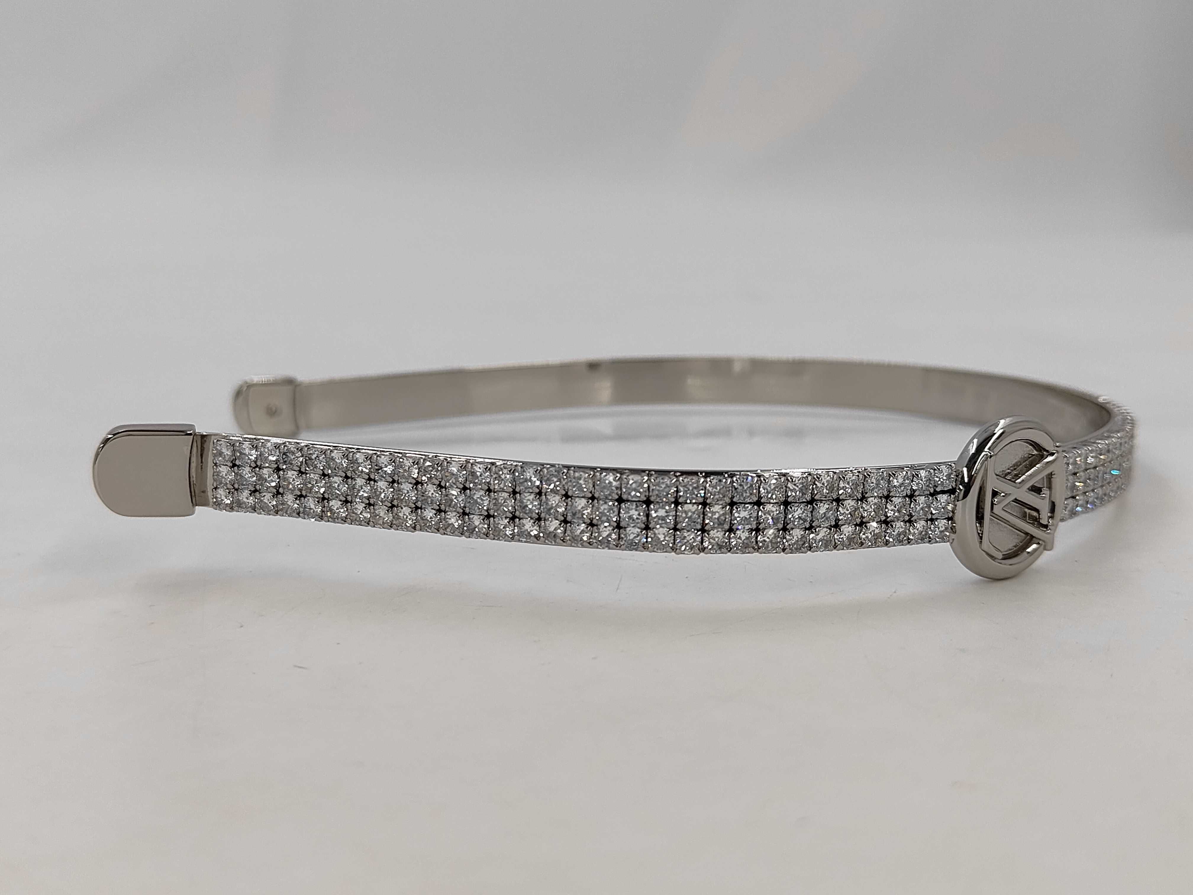 TE3235 Headband Metal Silver M03271 Headband LV Iconic Strass Hair Accessory — view 7