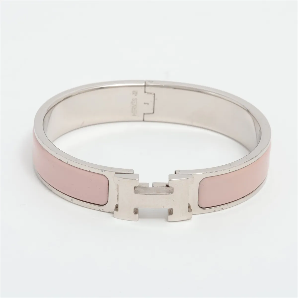 Click H bangle fan bangle GP silver