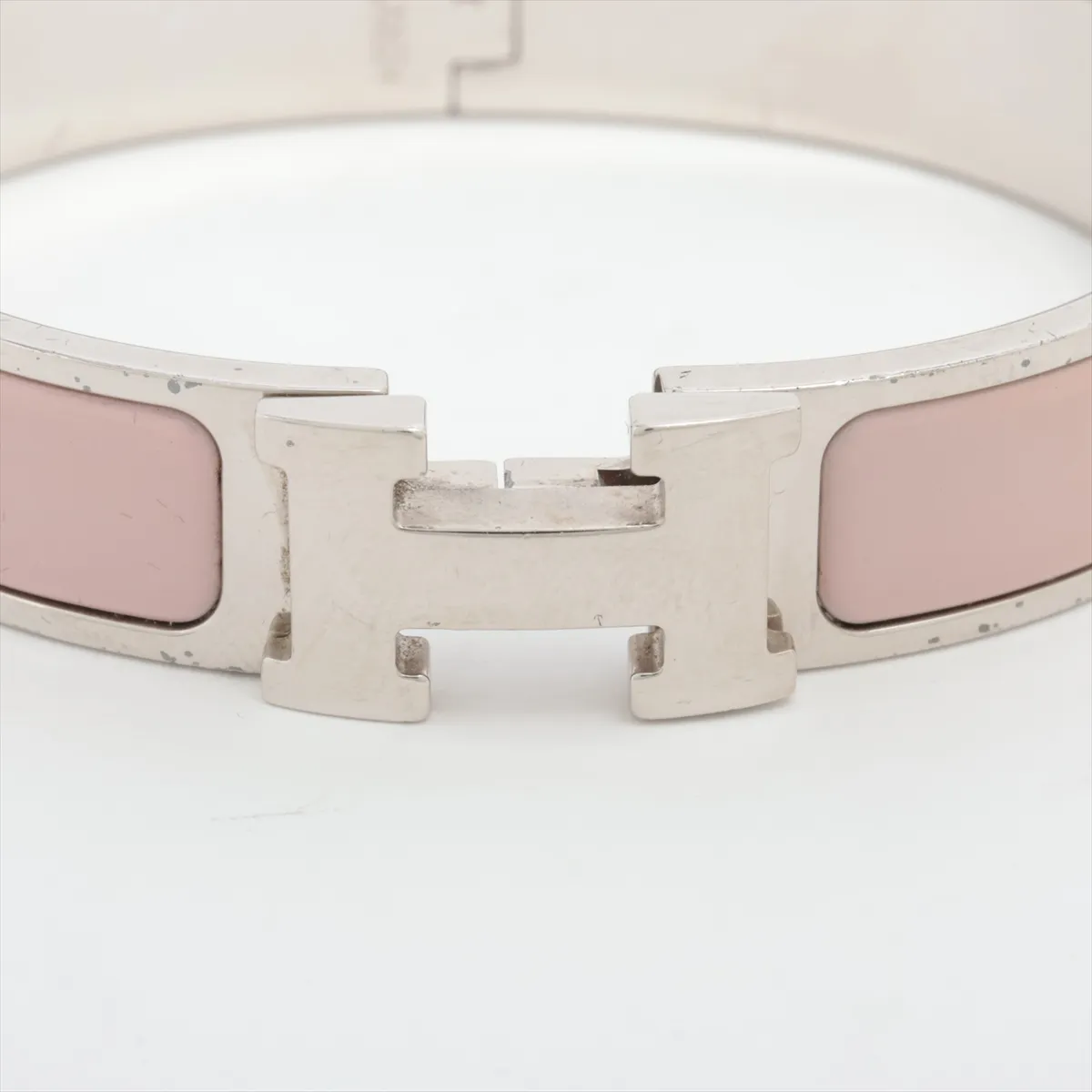 Click H bangle fan bangle GP silver — view 3