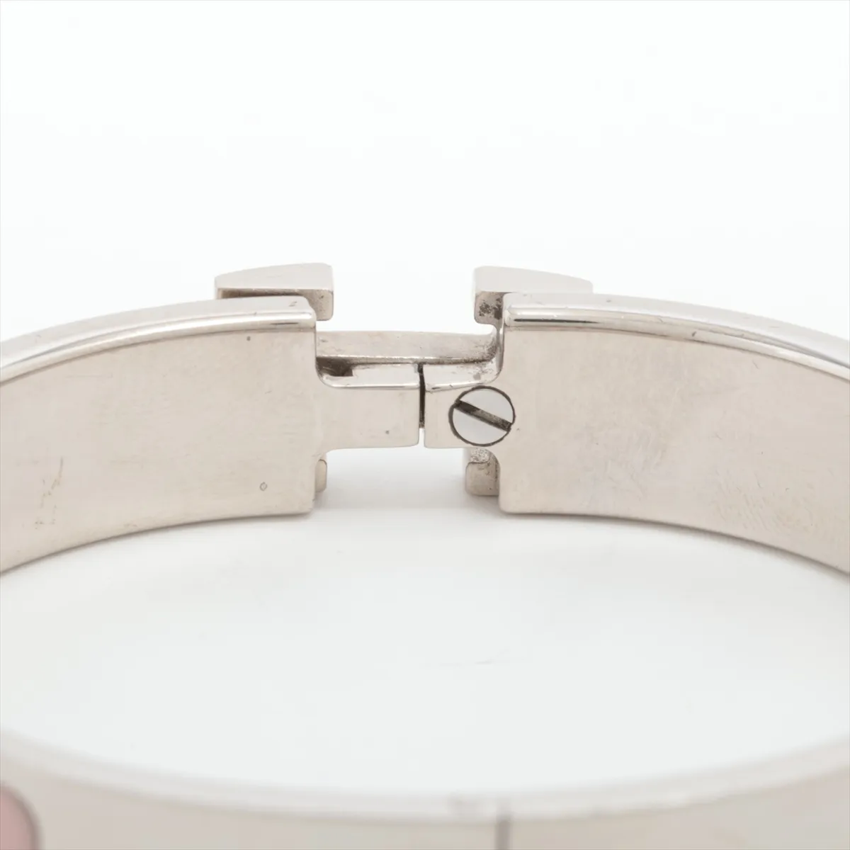 Click H bangle fan bangle GP silver — view 4