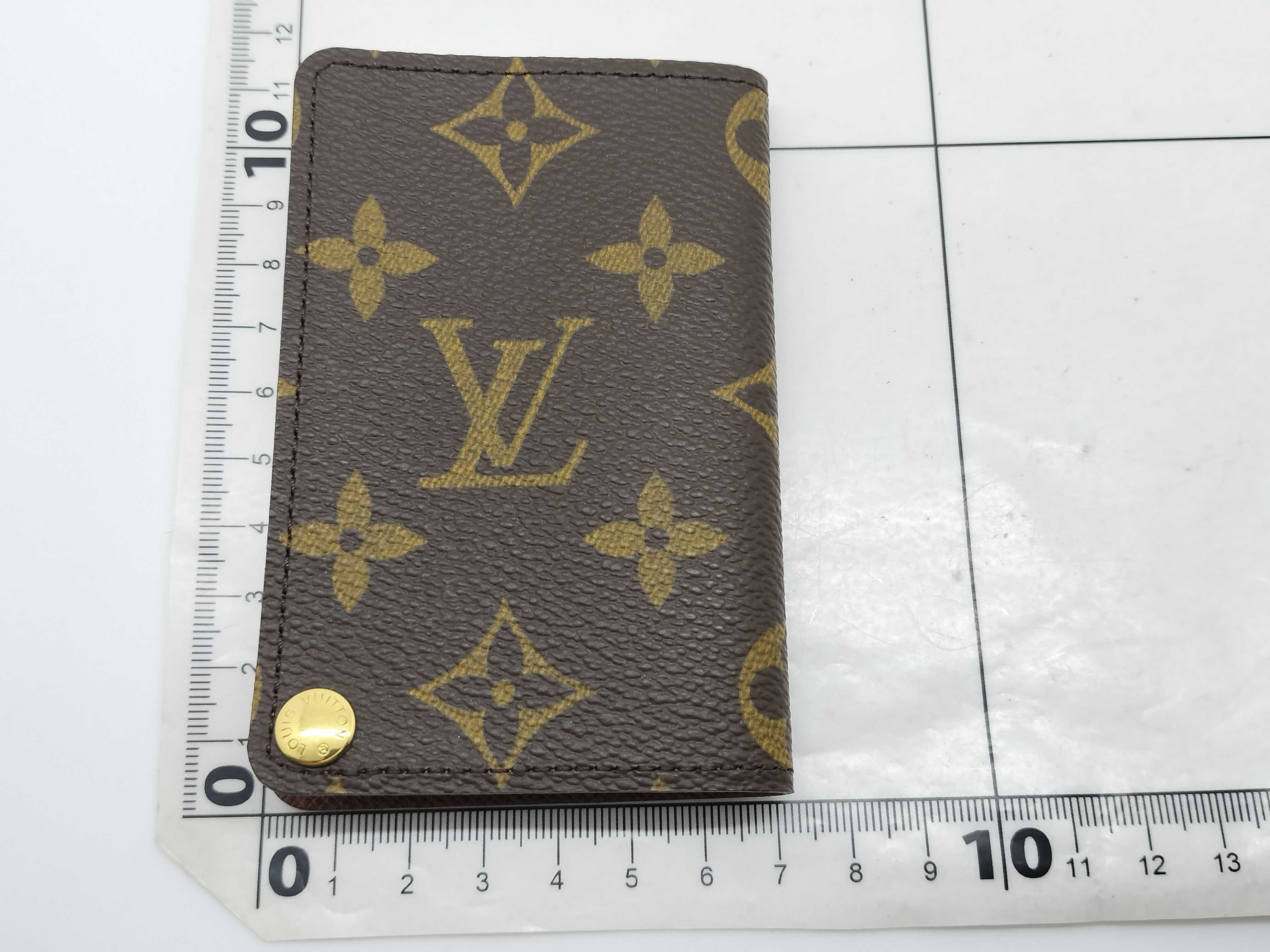 Monogram M60937 Portecarte Credit Pression Card Case — view 2