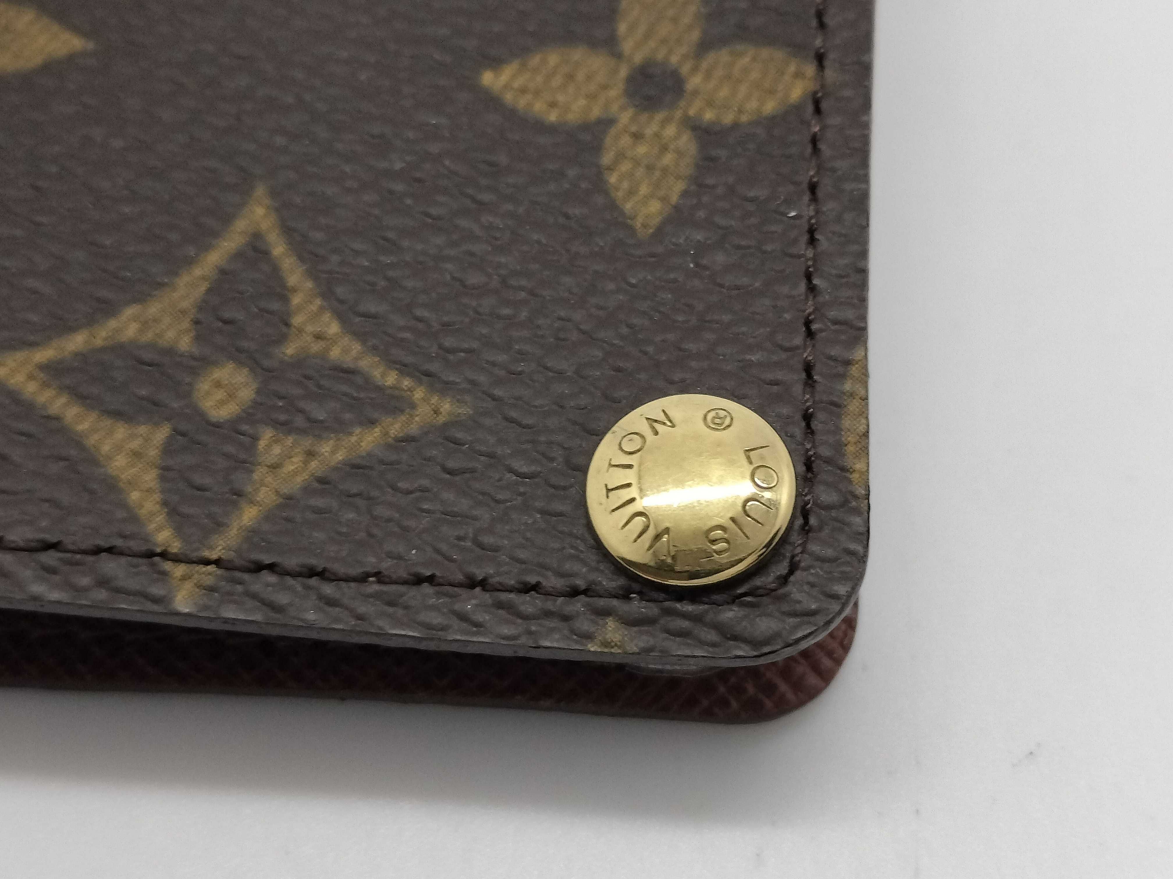 Monogram M60937 Portecarte Credit Pression Card Case — view 11