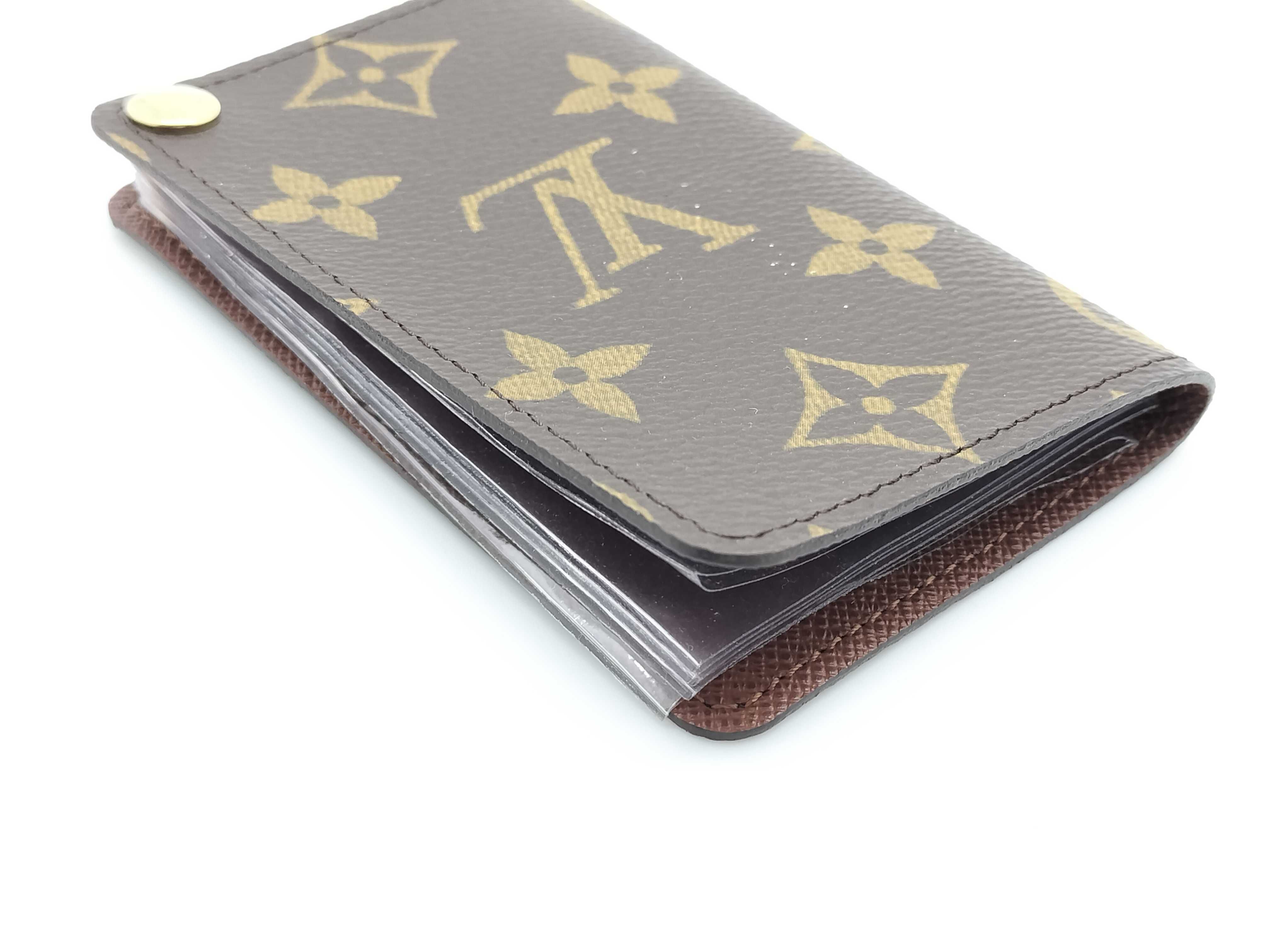 Monogram M60937 Portecarte Credit Pression Card Case — view 12