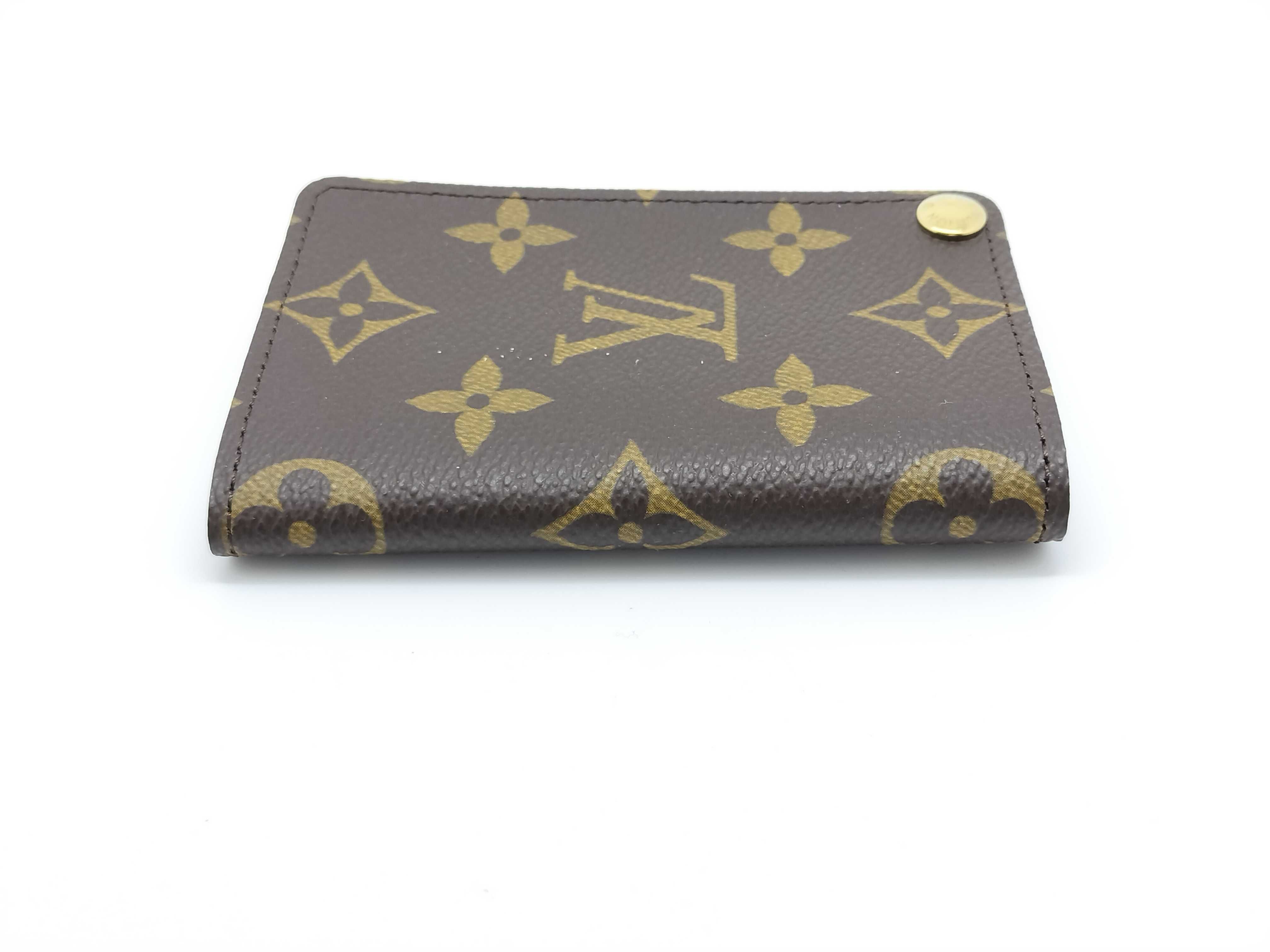 Monogram M60937 Portecarte Credit Pression Card Case — view 4