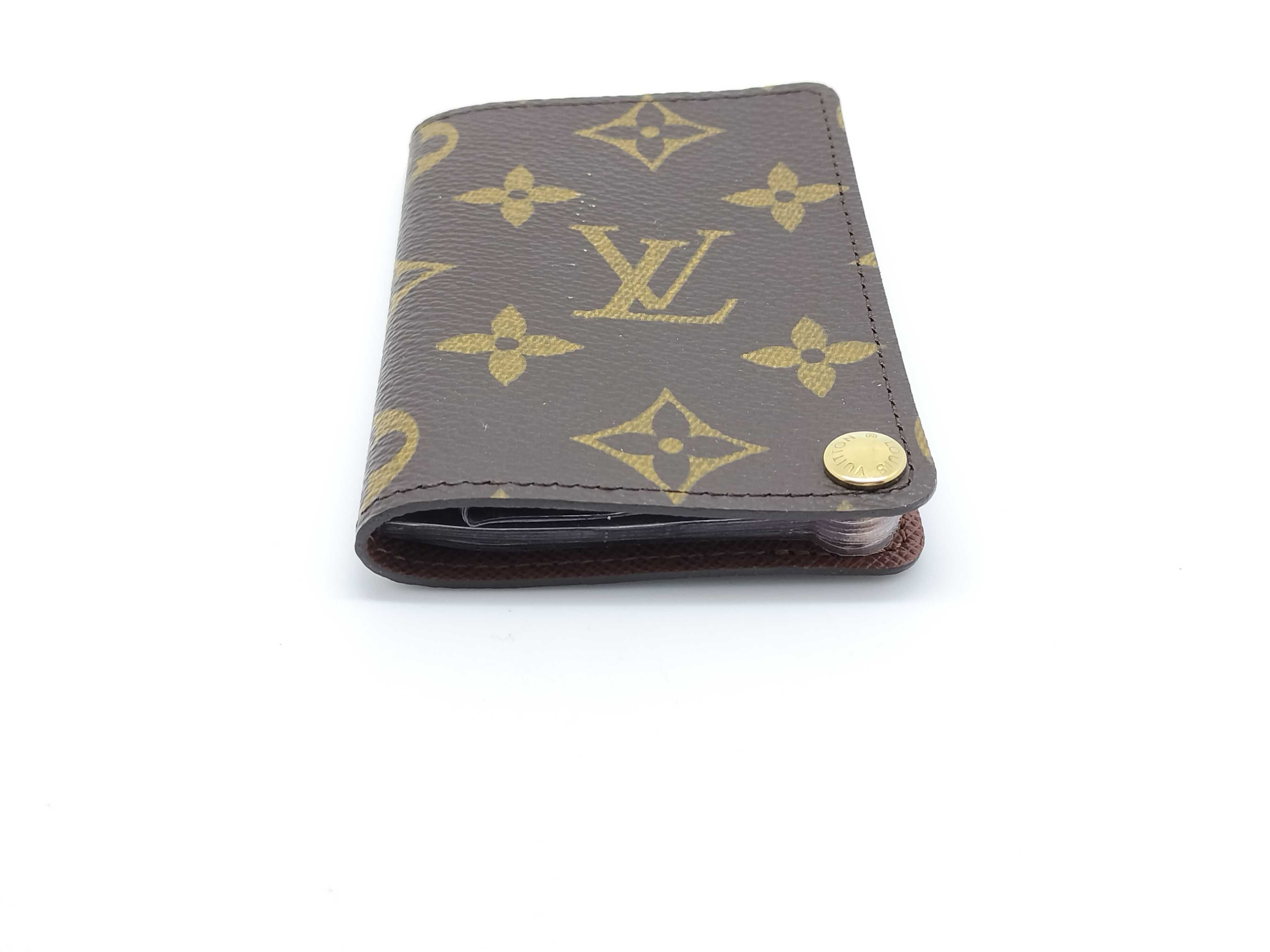 Monogram M60937 Portecarte Credit Pression Card Case — view 5