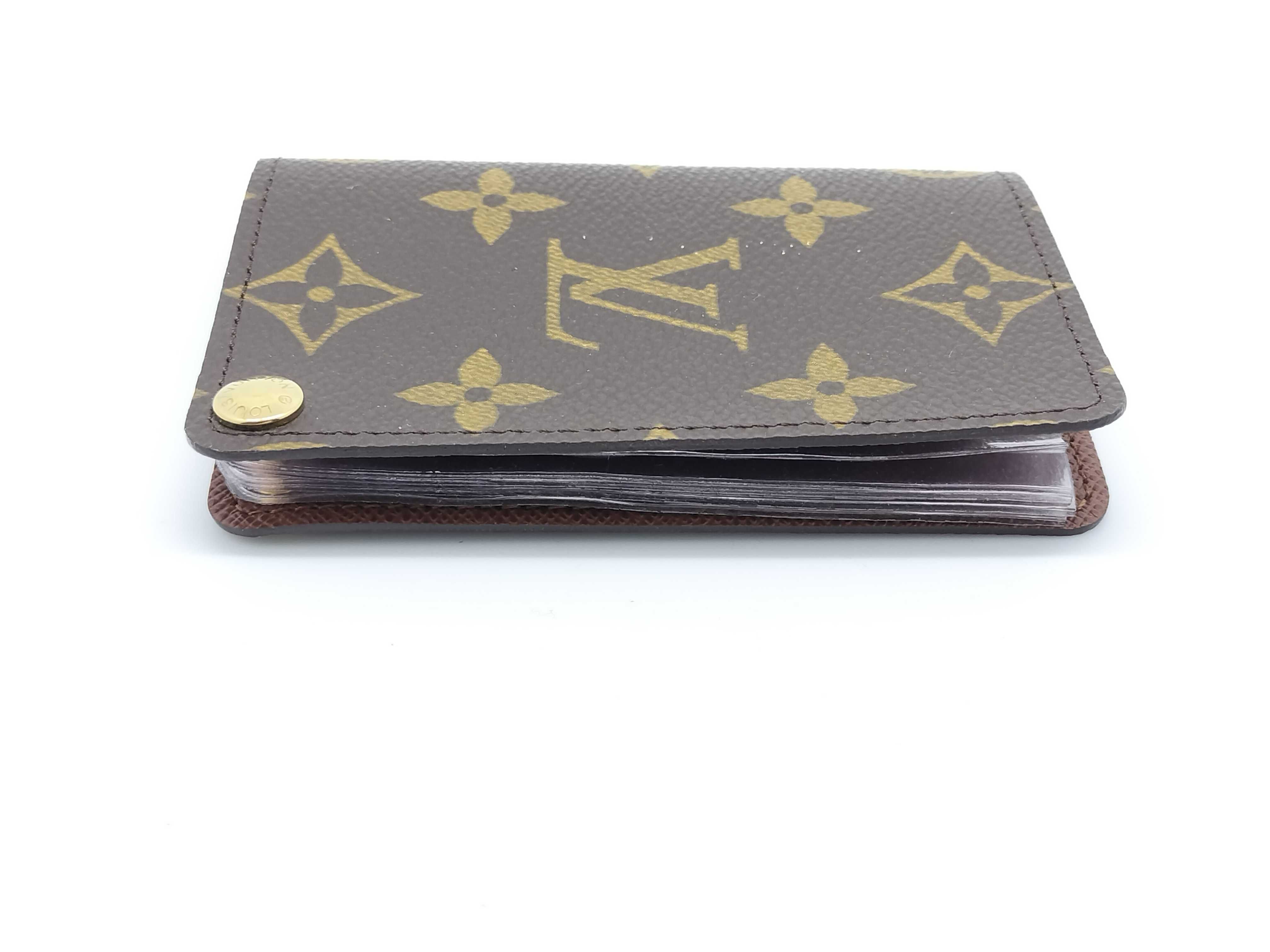 Monogram M60937 Portecarte Credit Pression Card Case — view 6
