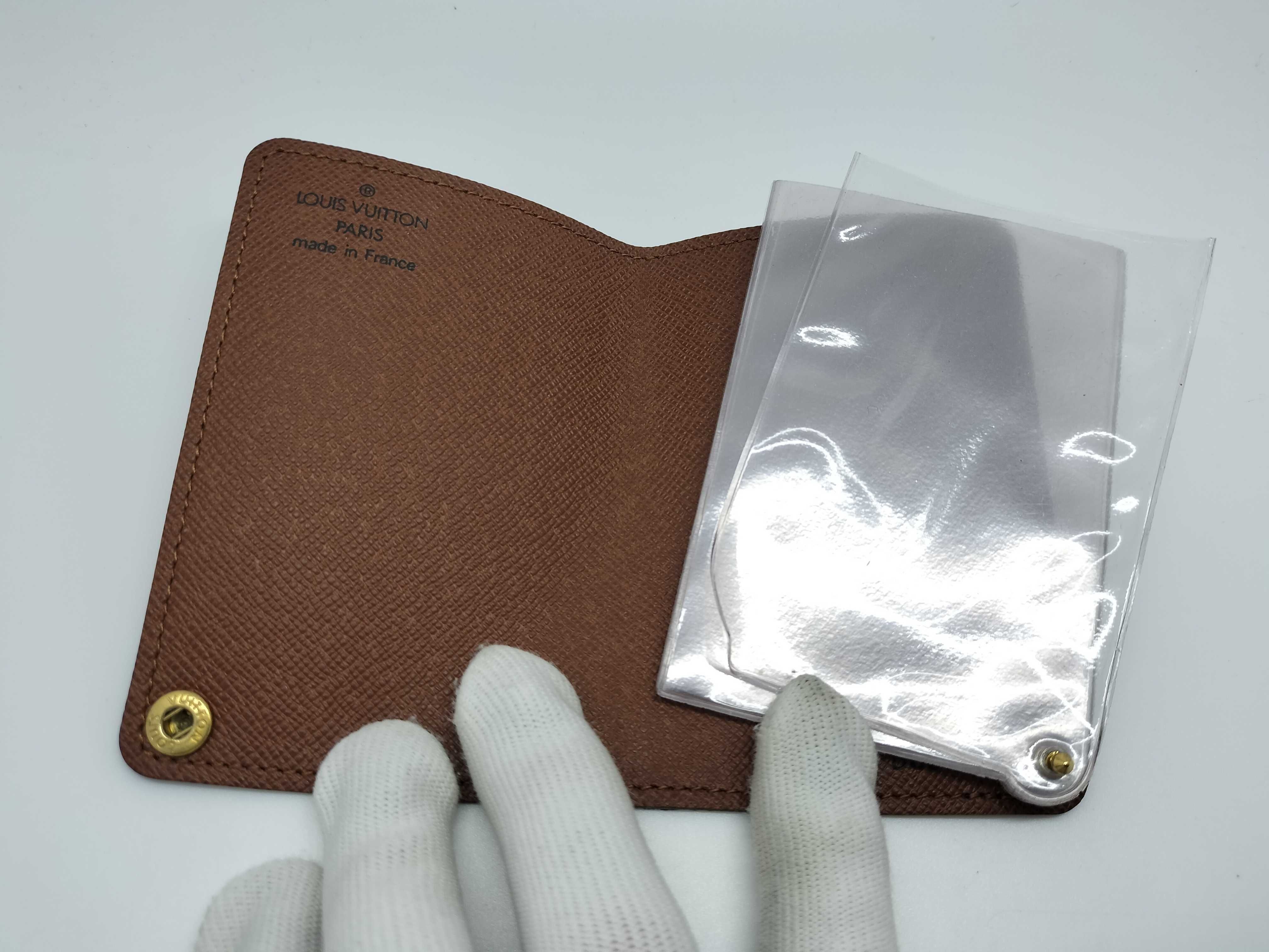 Monogram M60937 Portecarte Credit Pression Card Case — view 7