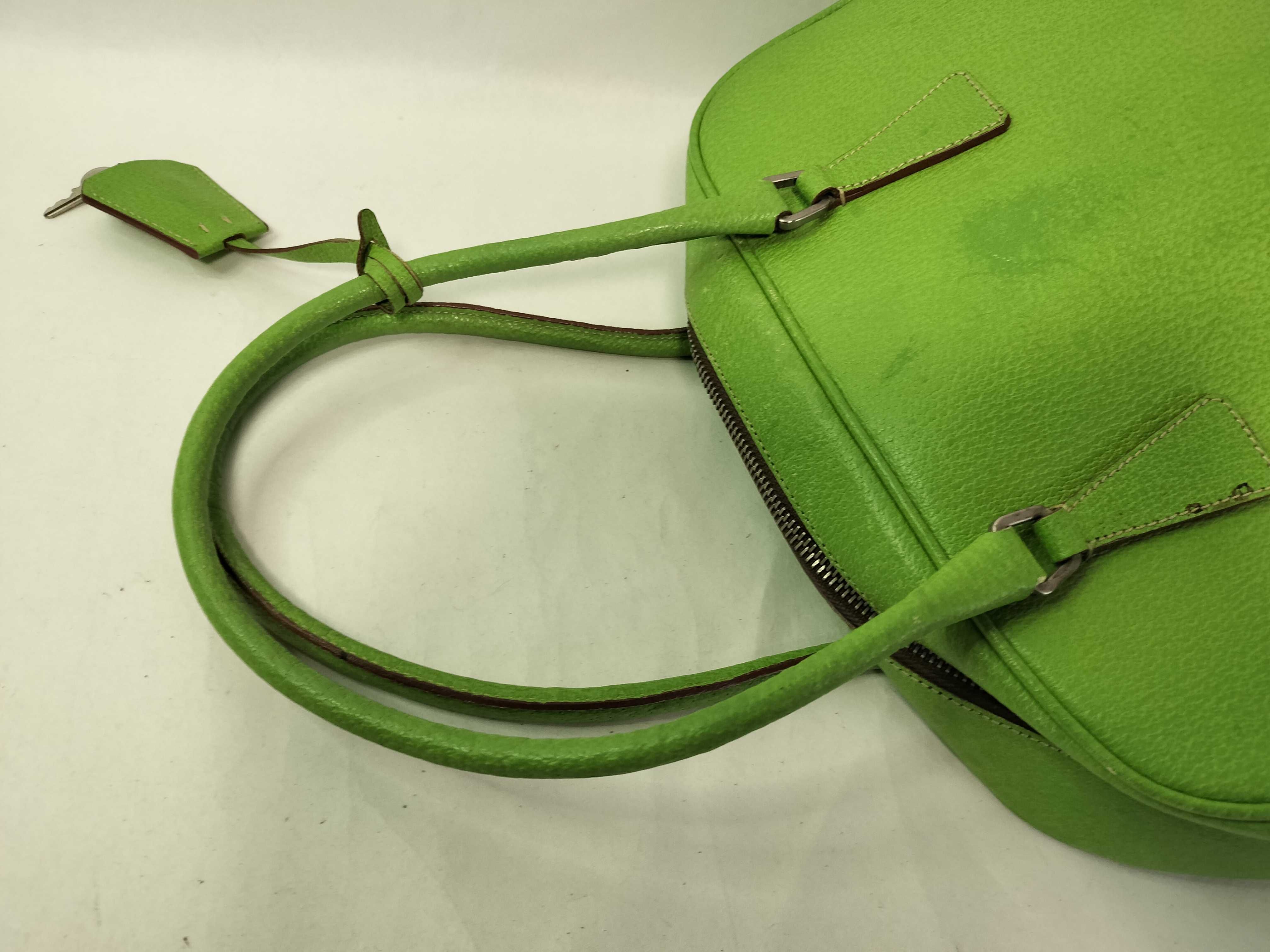 Pigskin Mini Boston Bag — view 5
