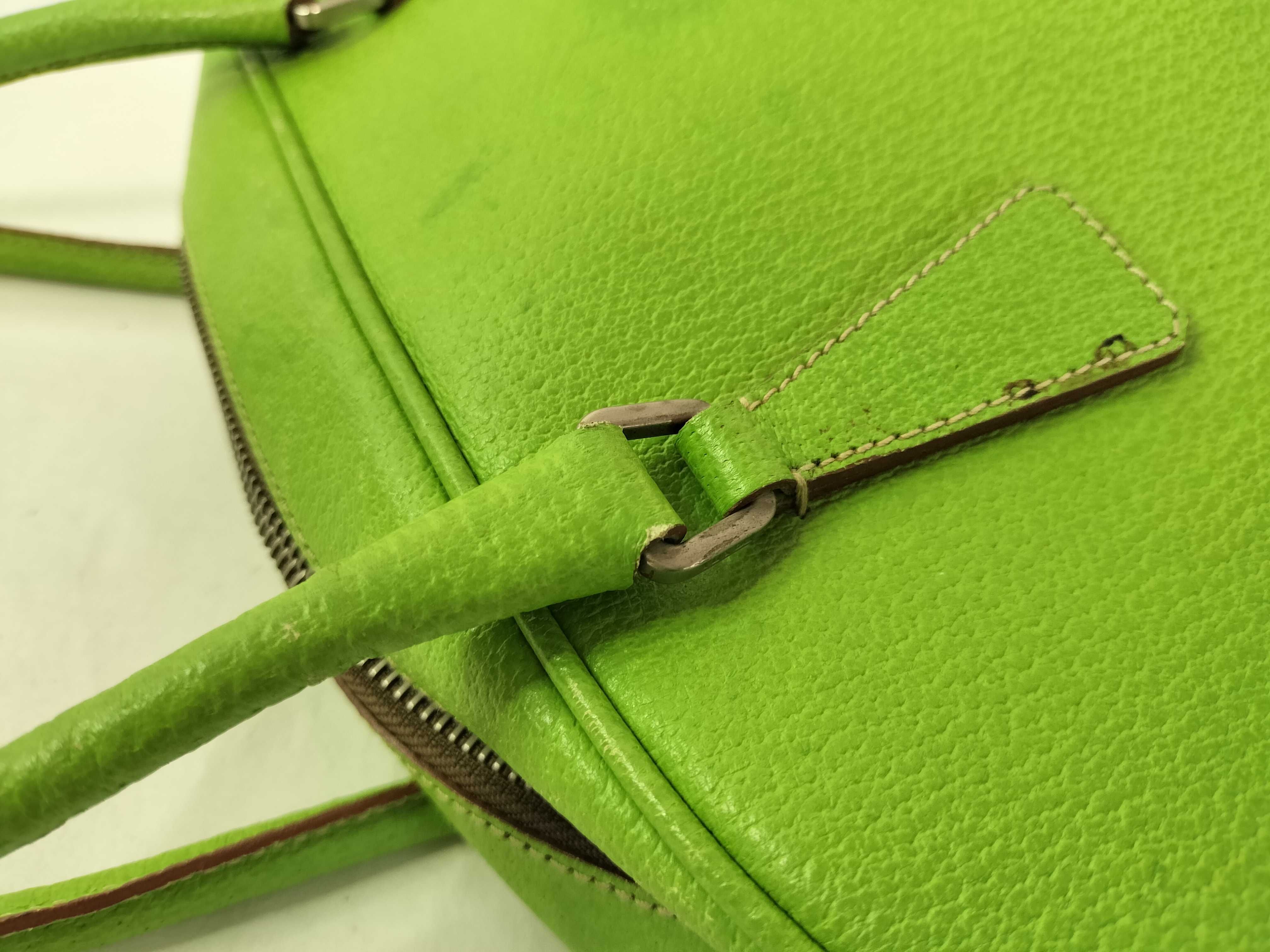 Pigskin Mini Boston Bag — view 8