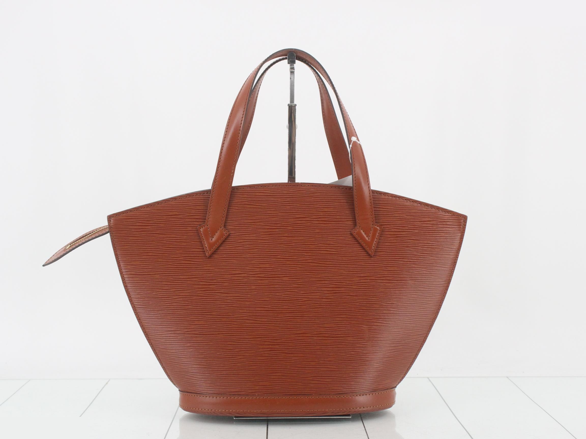 Epi Saint Jacques Kenyan Brown Handbag — view 2
