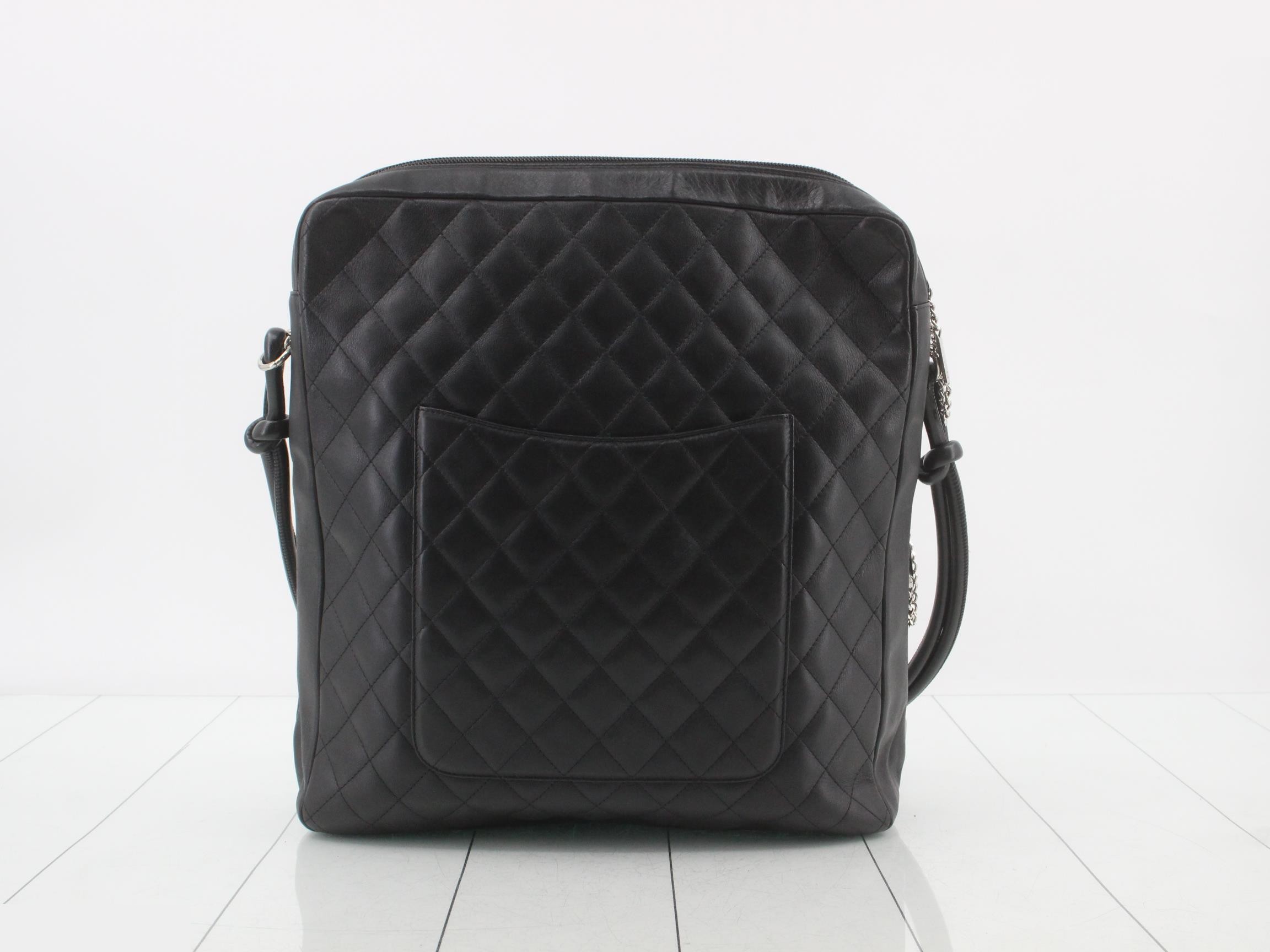 Cambon Line Leather Semi-Shoulder Bag — view 2