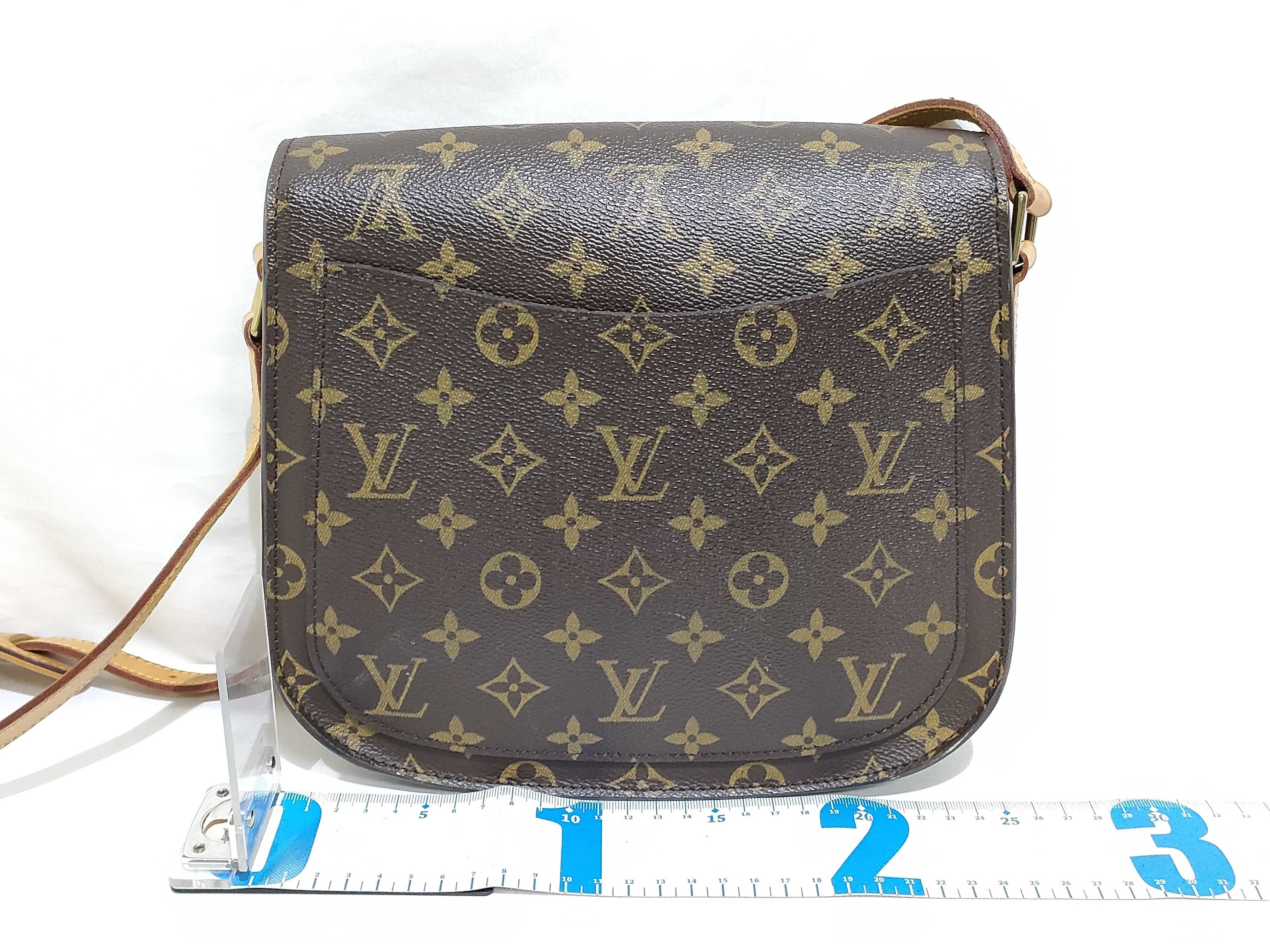 Monogram Vuitton Saint Cloud GM Shoulder Bag — view 2