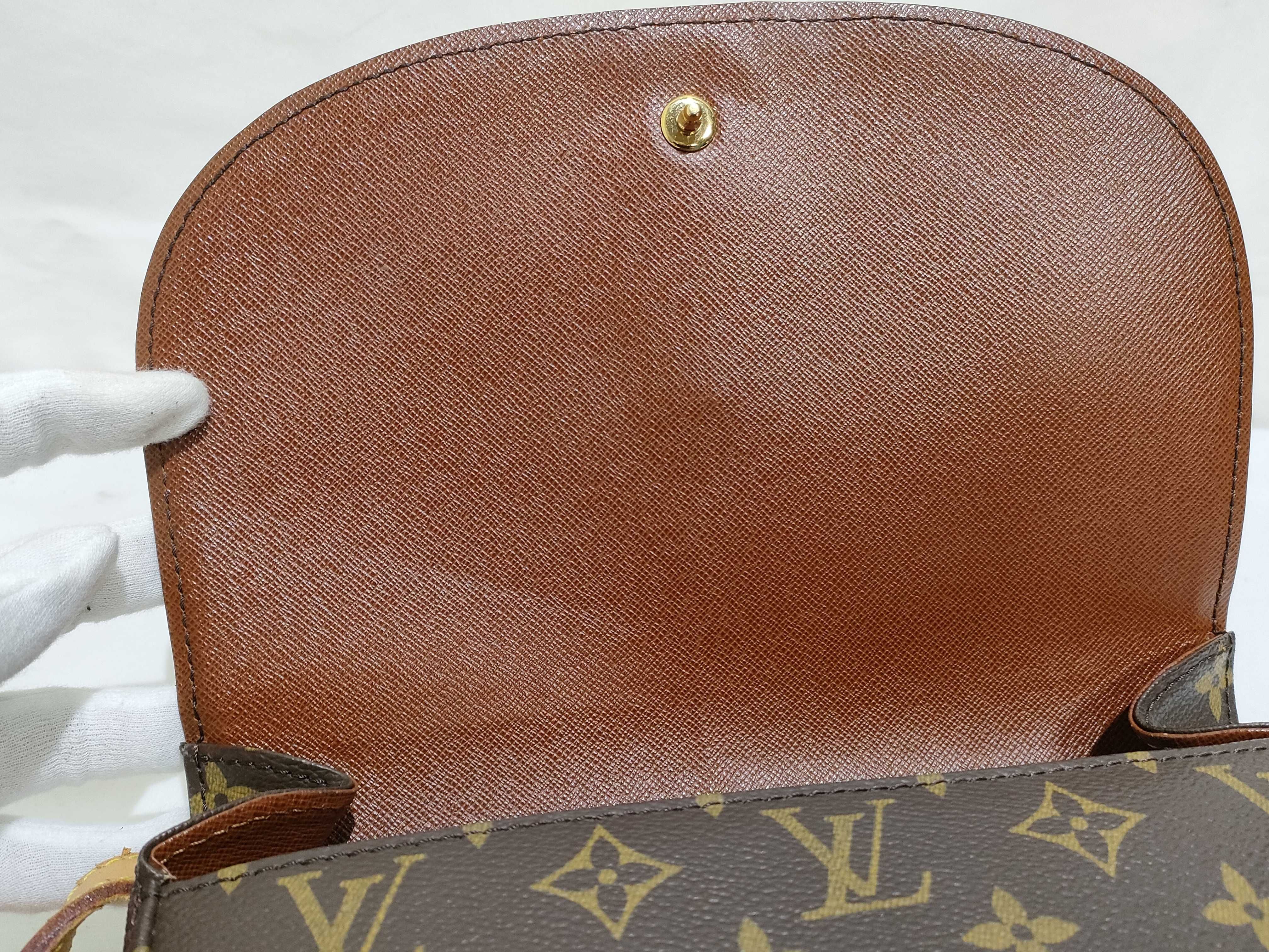 Monogram Vuitton Saint Cloud GM Shoulder Bag — view 11