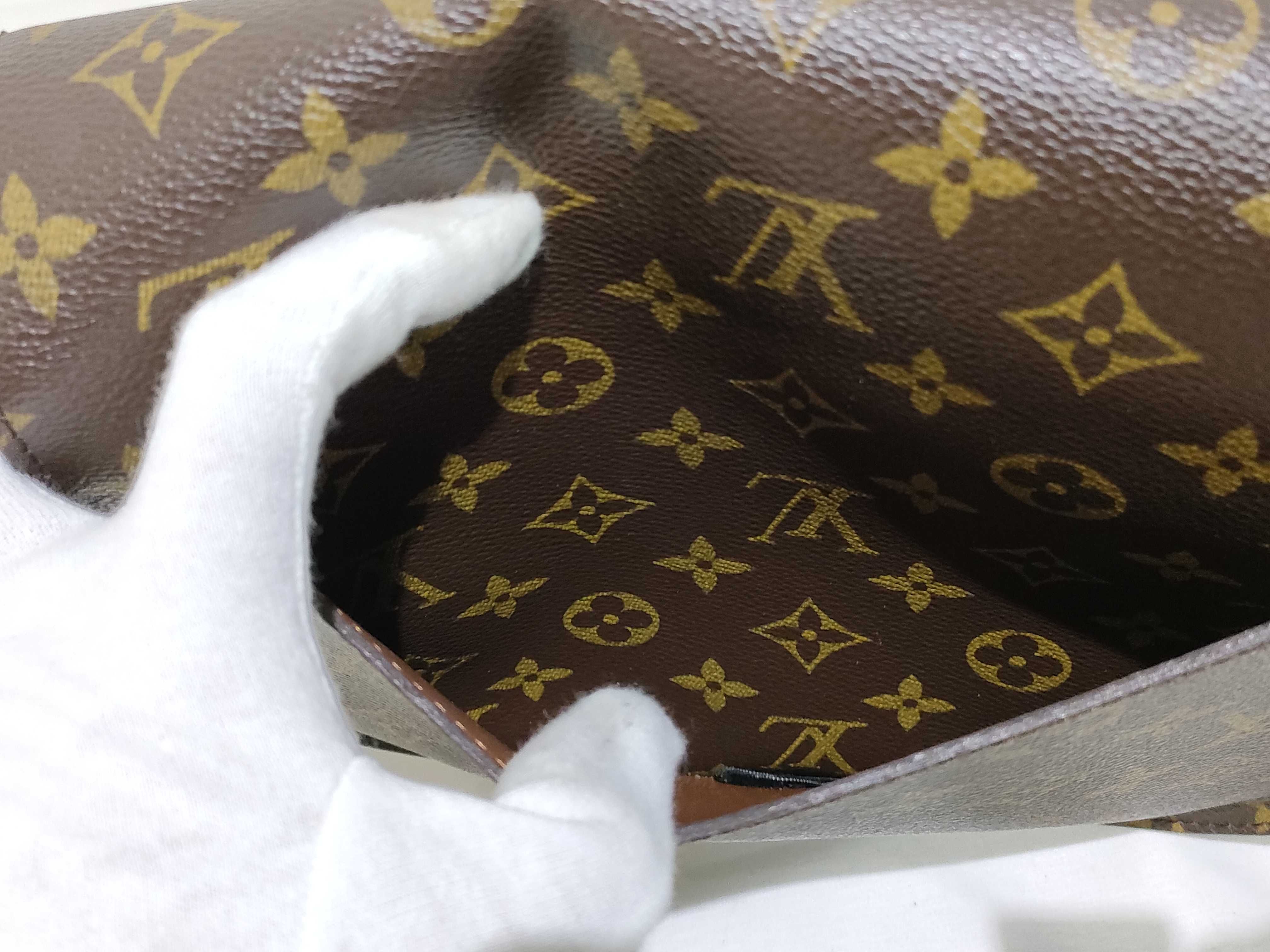 Monogram Vuitton Saint Cloud GM Shoulder Bag — view 14