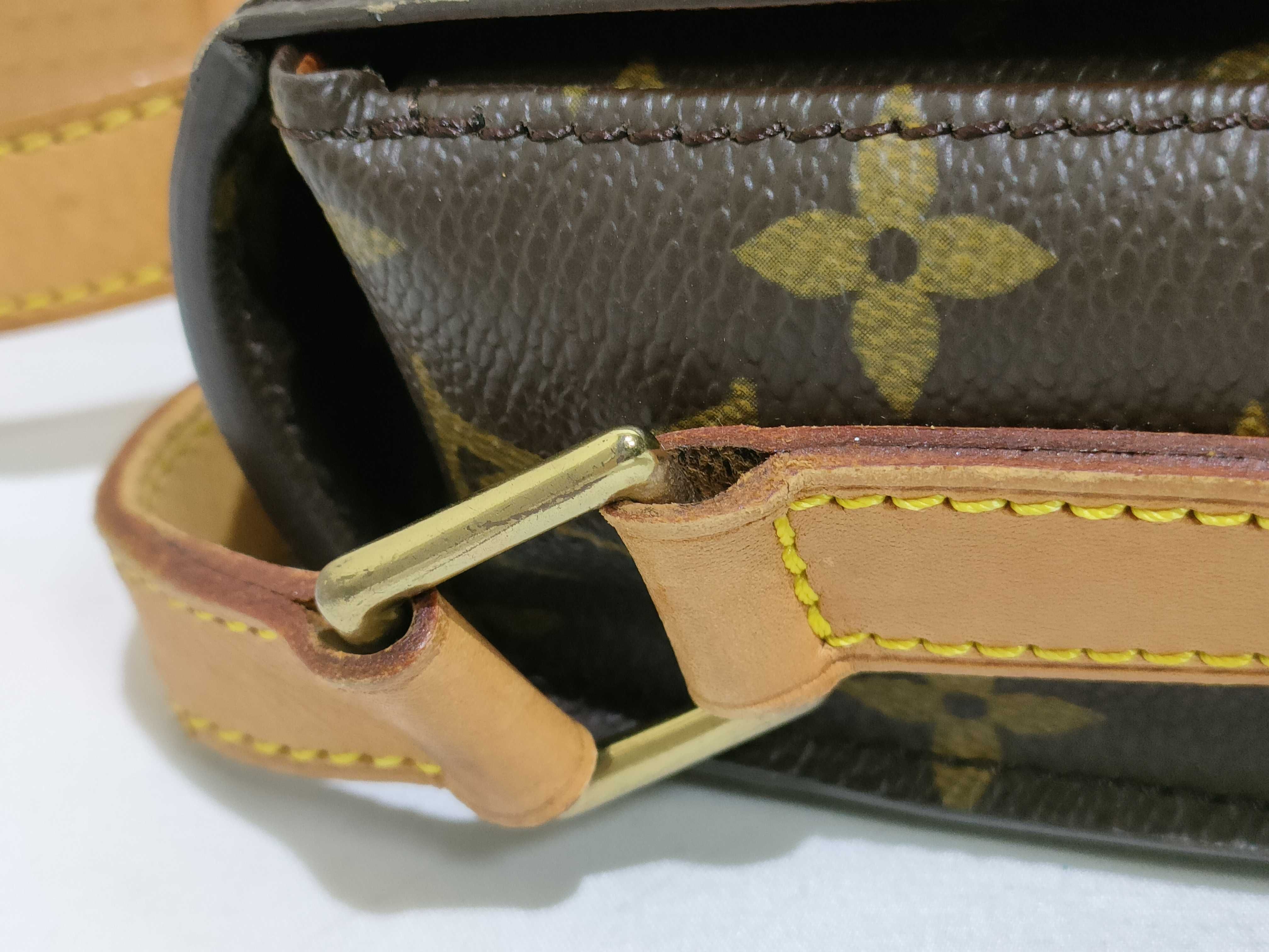 Monogram Vuitton Saint Cloud GM Shoulder Bag — view 5
