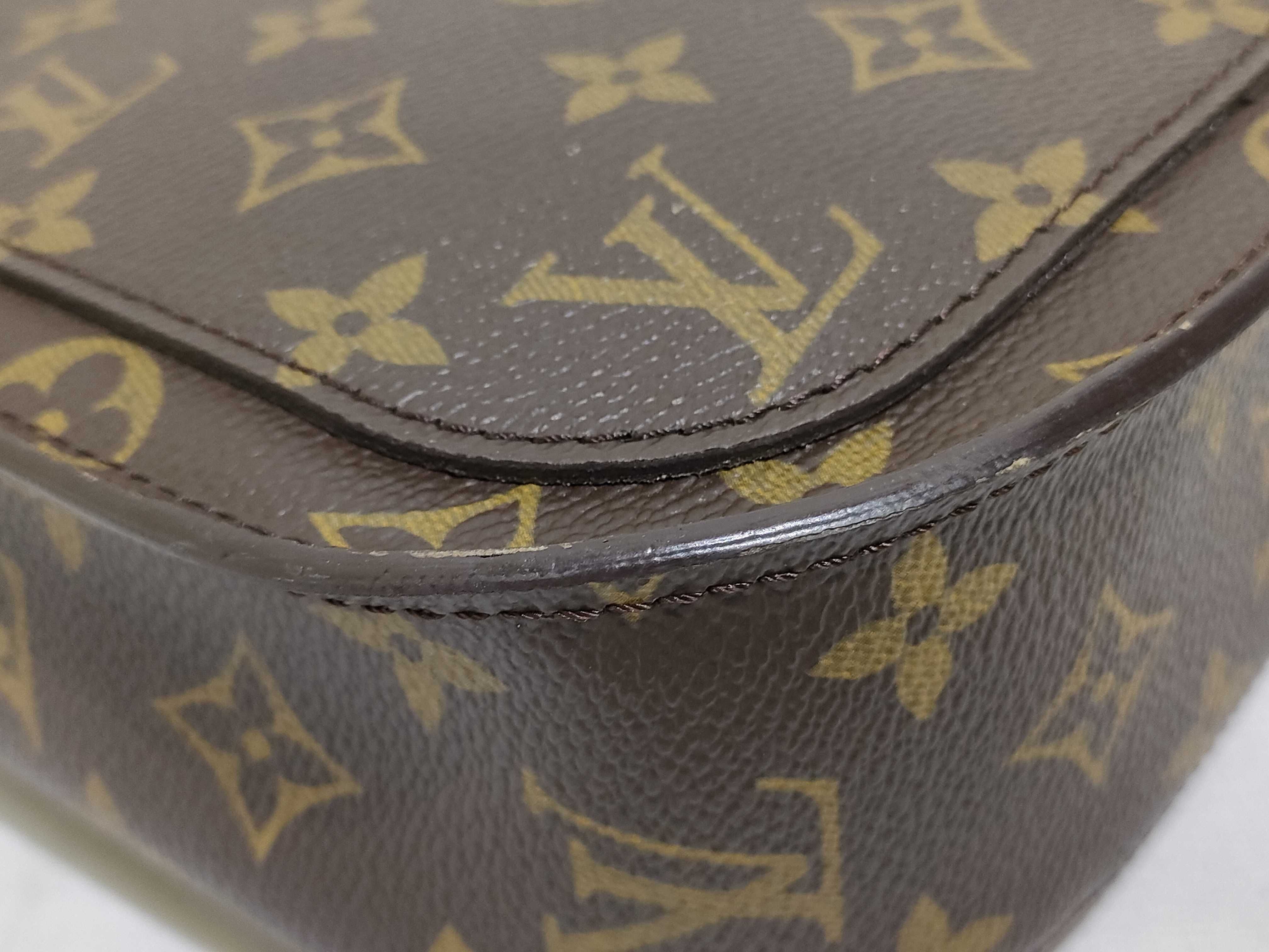 Monogram Vuitton Saint Cloud GM Shoulder Bag — view 6