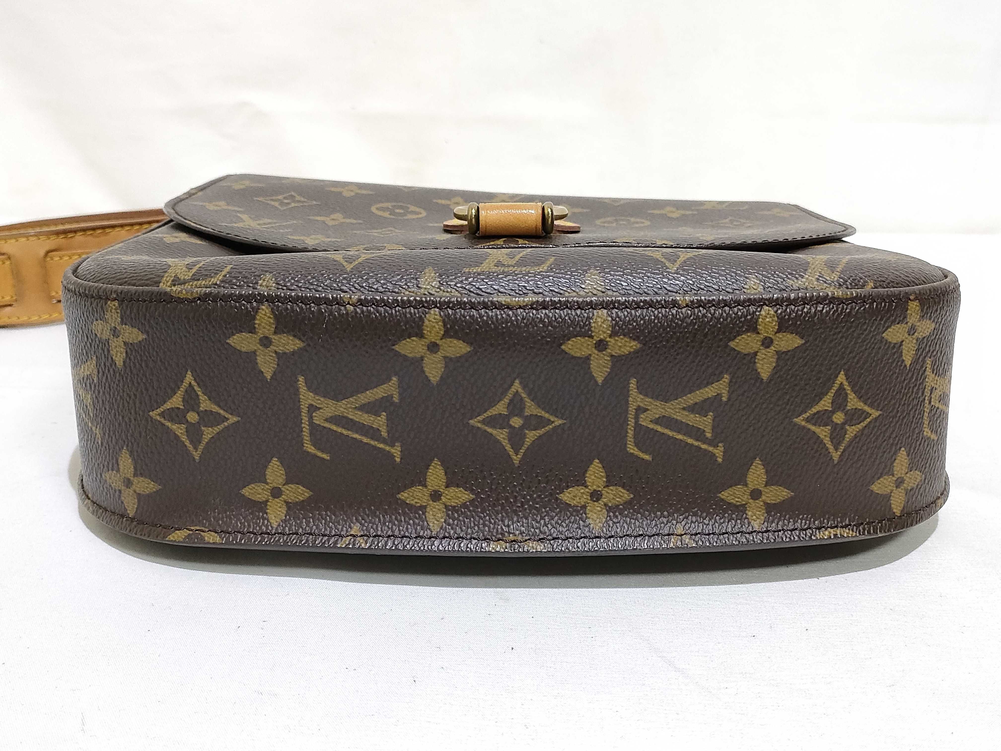 Monogram Vuitton Saint Cloud GM Shoulder Bag — view 7