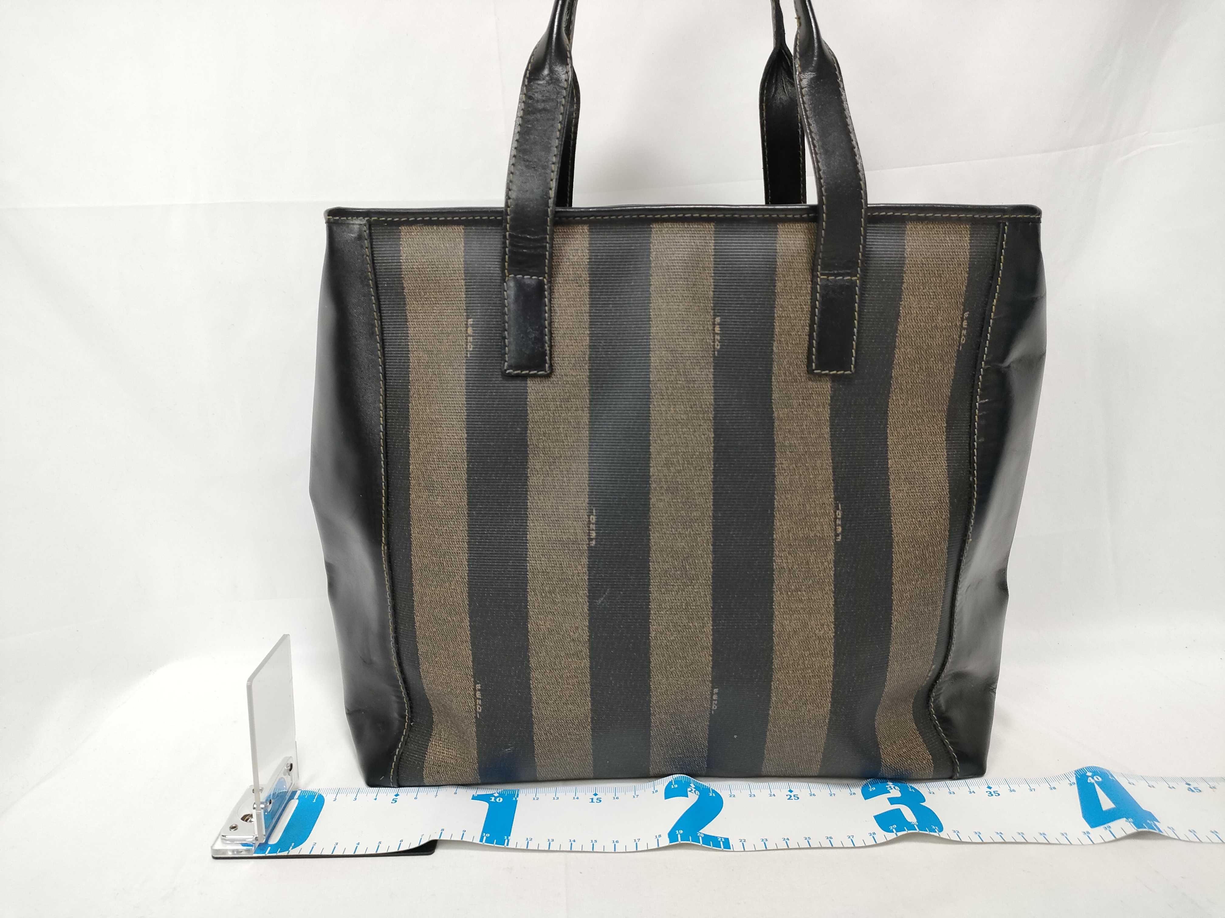 Pequin Leather x Canvas Handbag — view 2