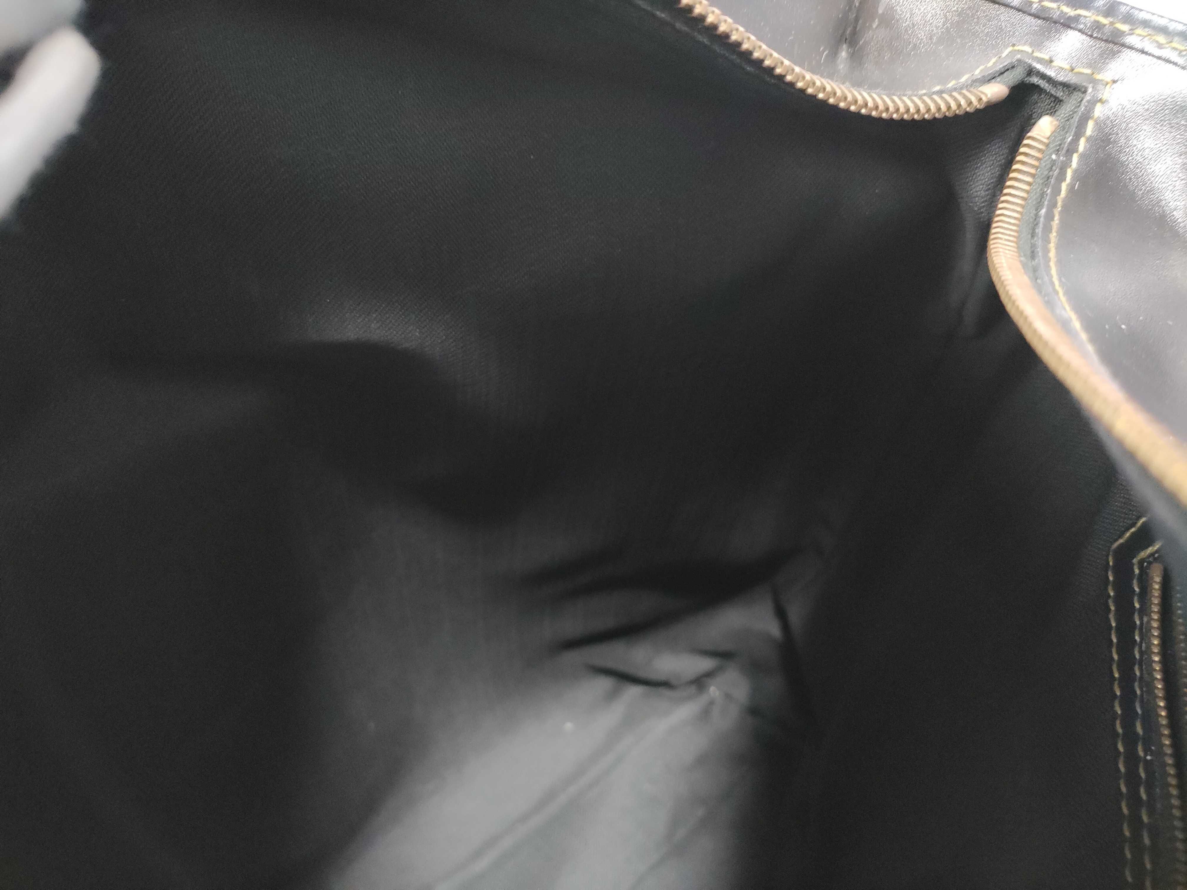 Pequin Leather x Canvas Handbag — view 13