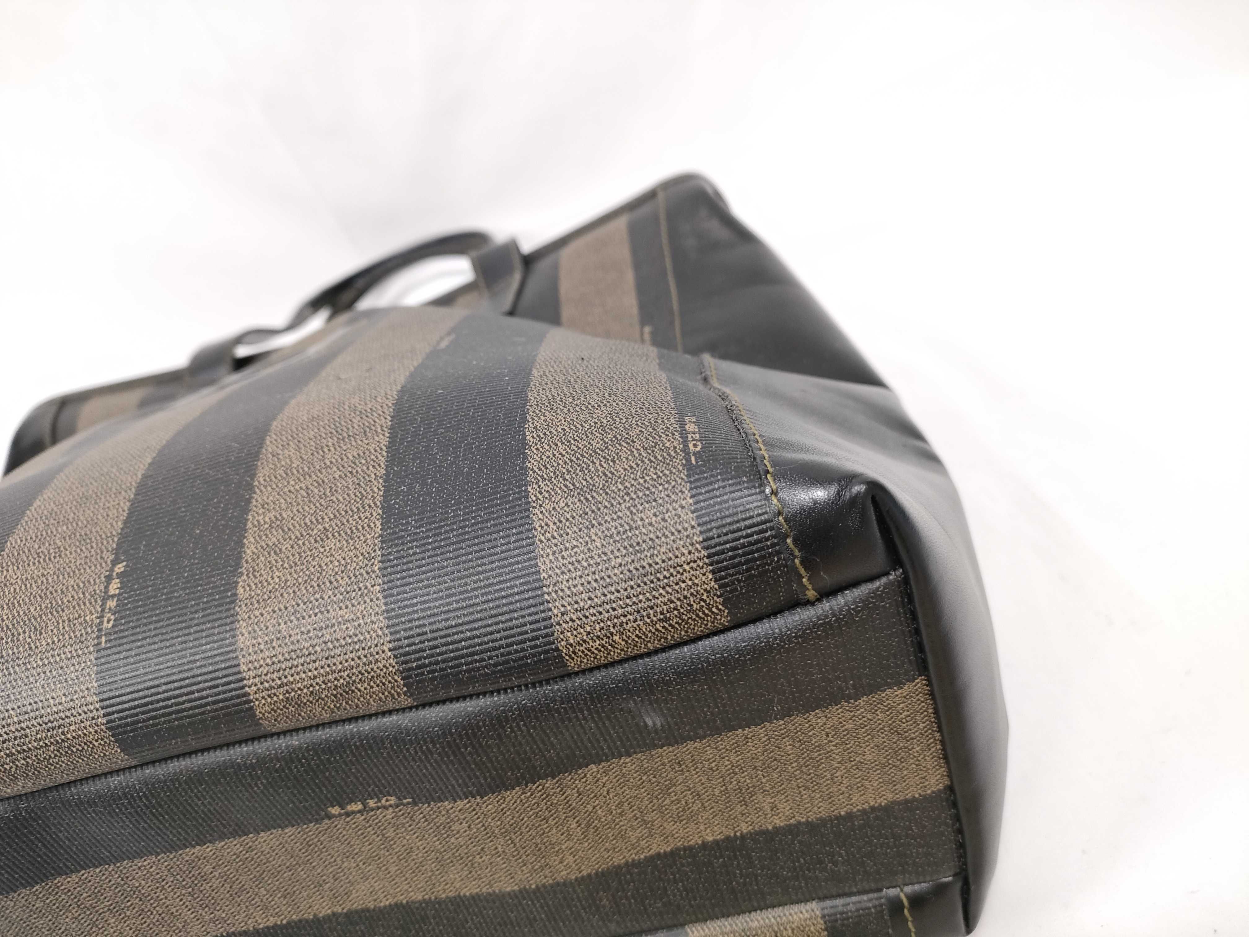 Pequin Leather x Canvas Handbag — view 5