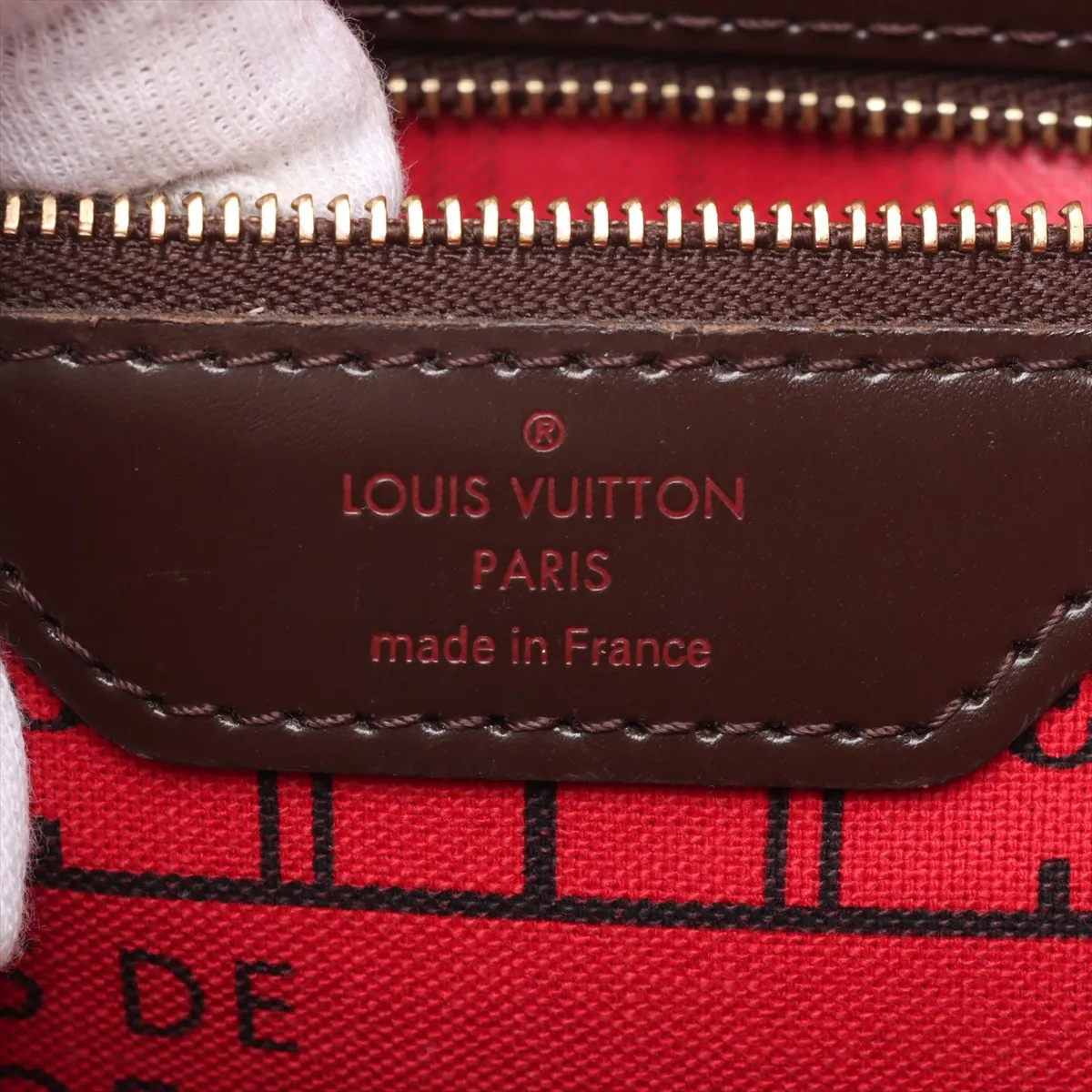 Damier Neverfull PM N51109 VI1079 Brown — view 9
