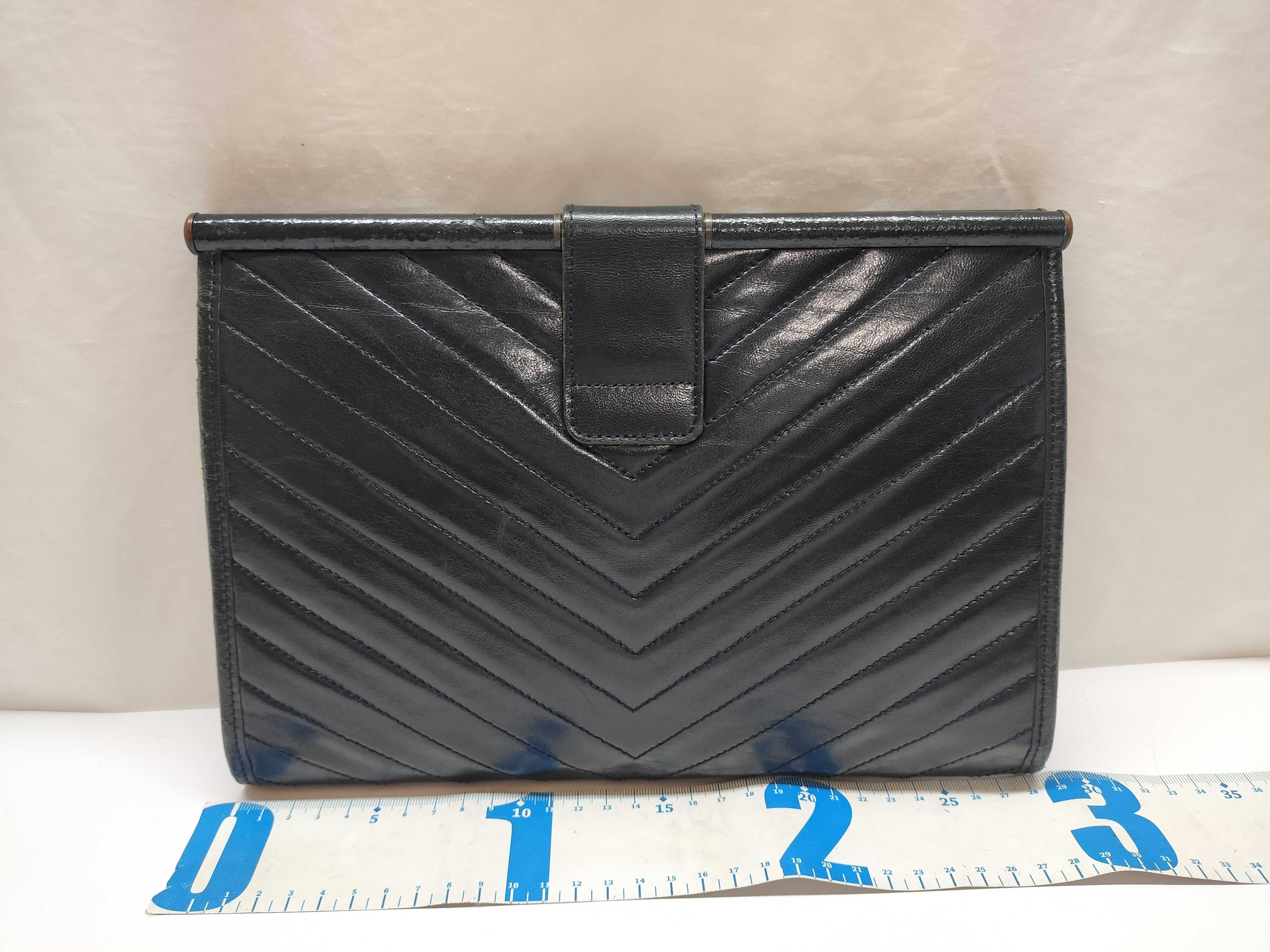 Leather Clutch Bag — view 2