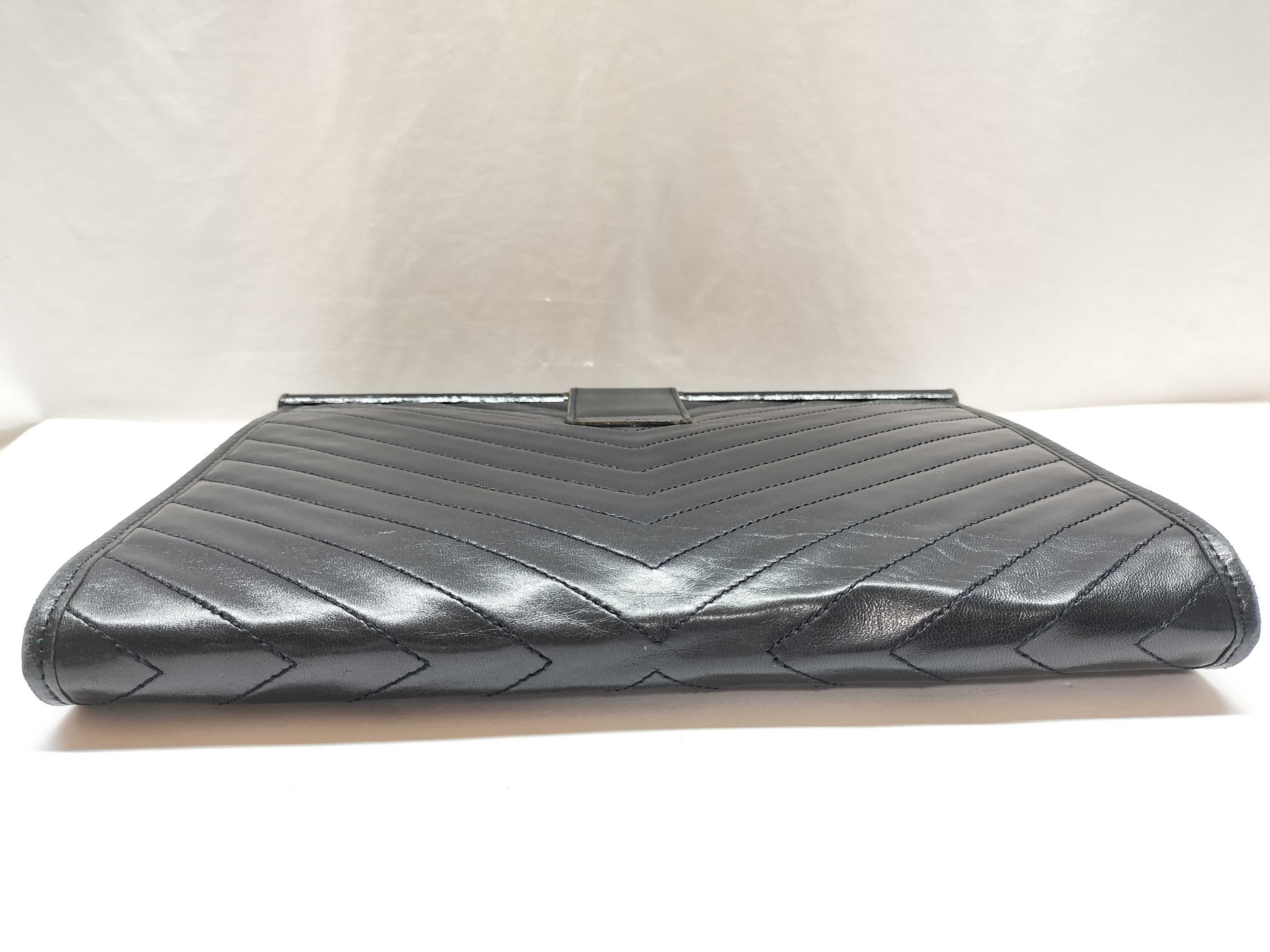 Leather Clutch Bag — view 3