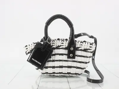 Bistro Shoulder Bag, Handbag, Basket Bag, Two-Tone
