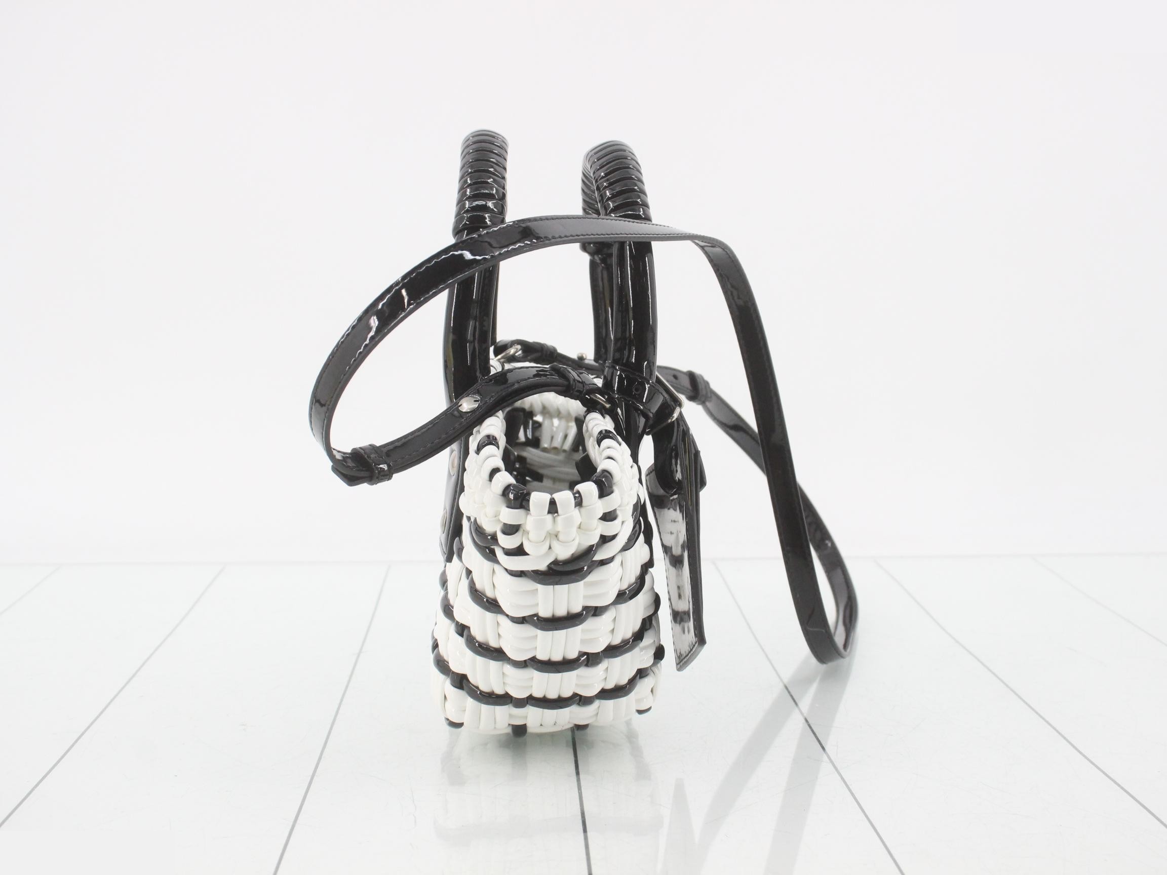 Bistro Shoulder Bag, Handbag, Basket Bag, Two-Tone — view 4