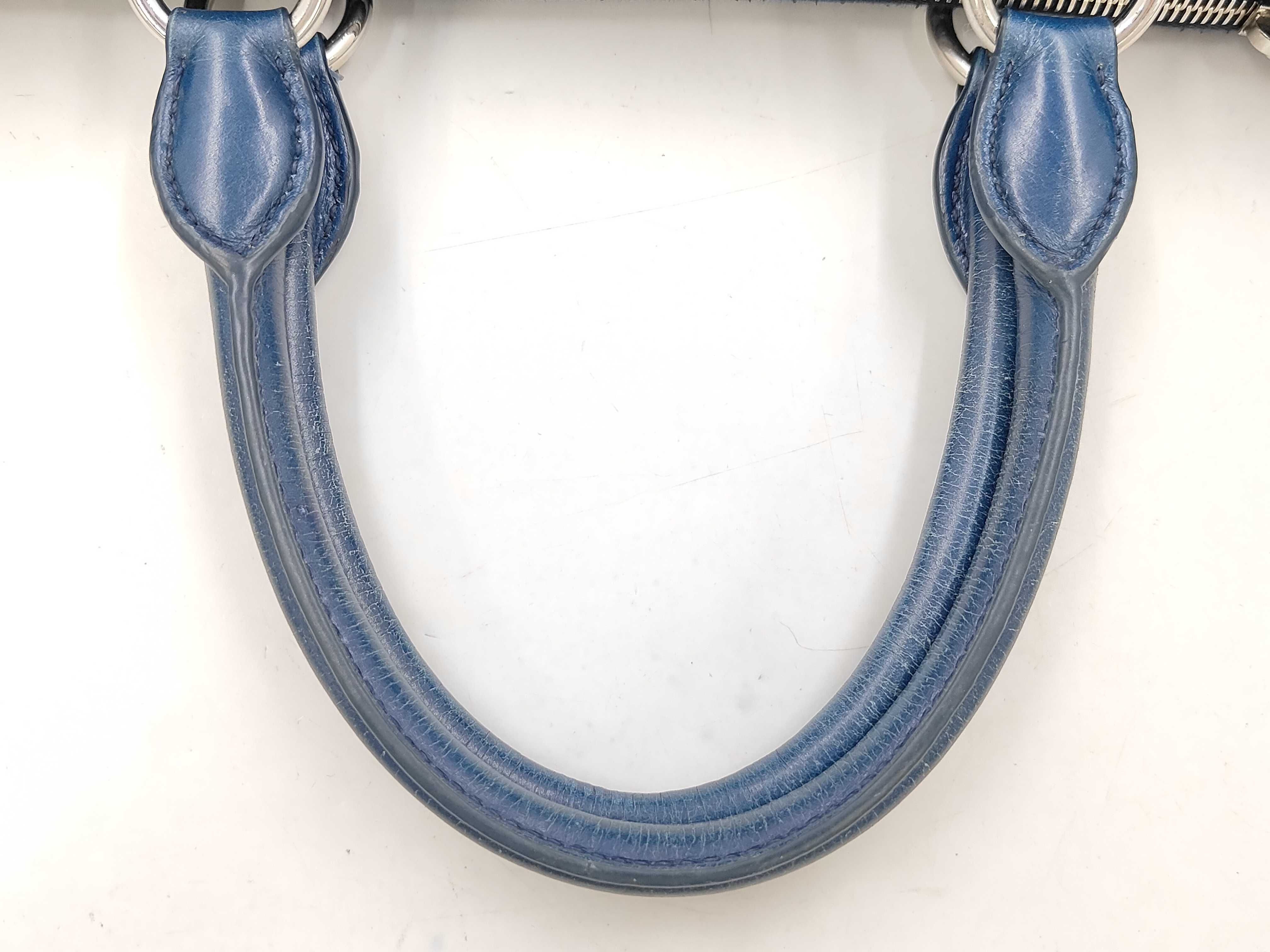 Vitello Luxe 2-Way Handbag with Shoulder Strap — view 5