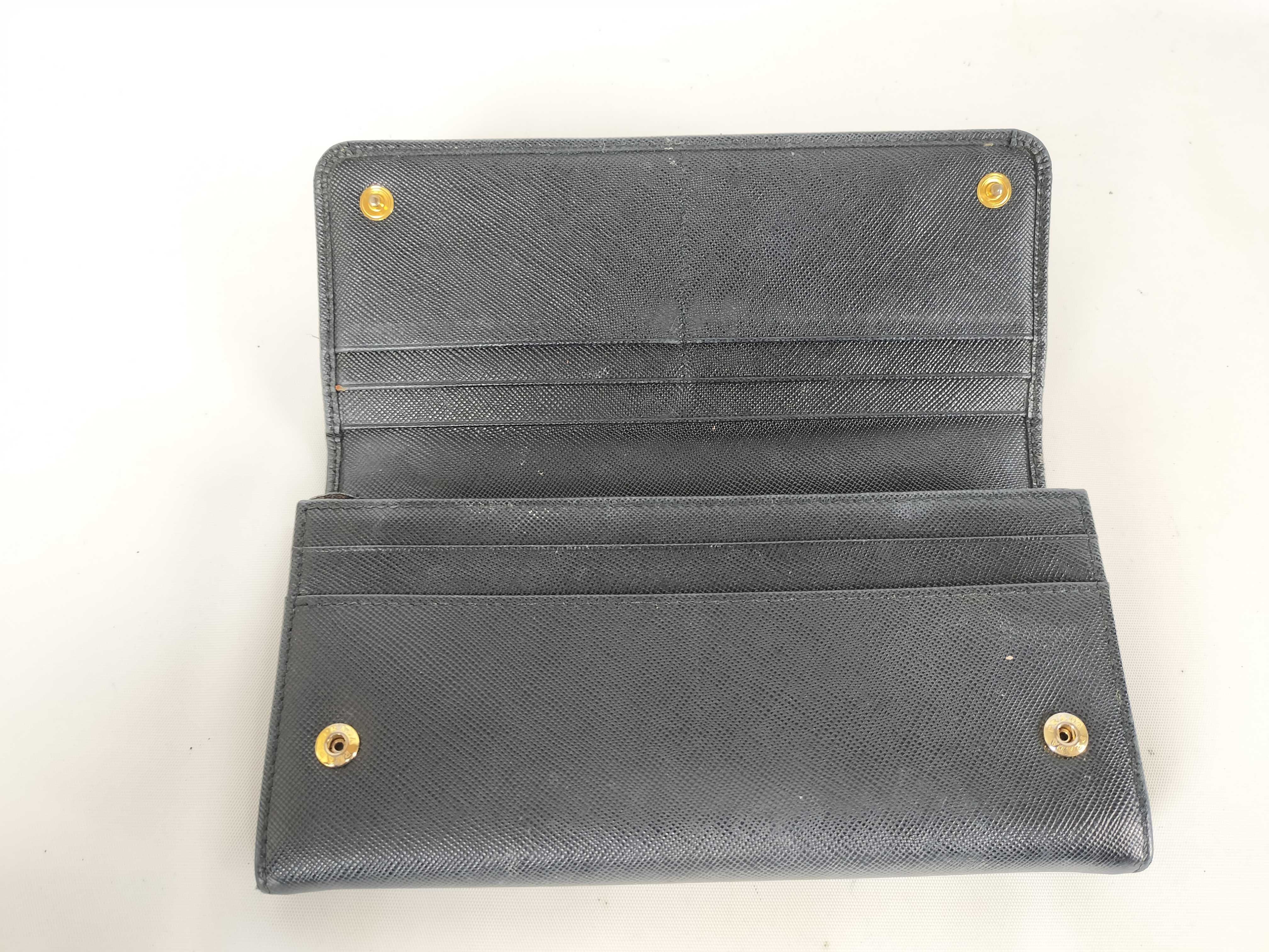 Saffiano Long Wallet with Ribbon — view 6