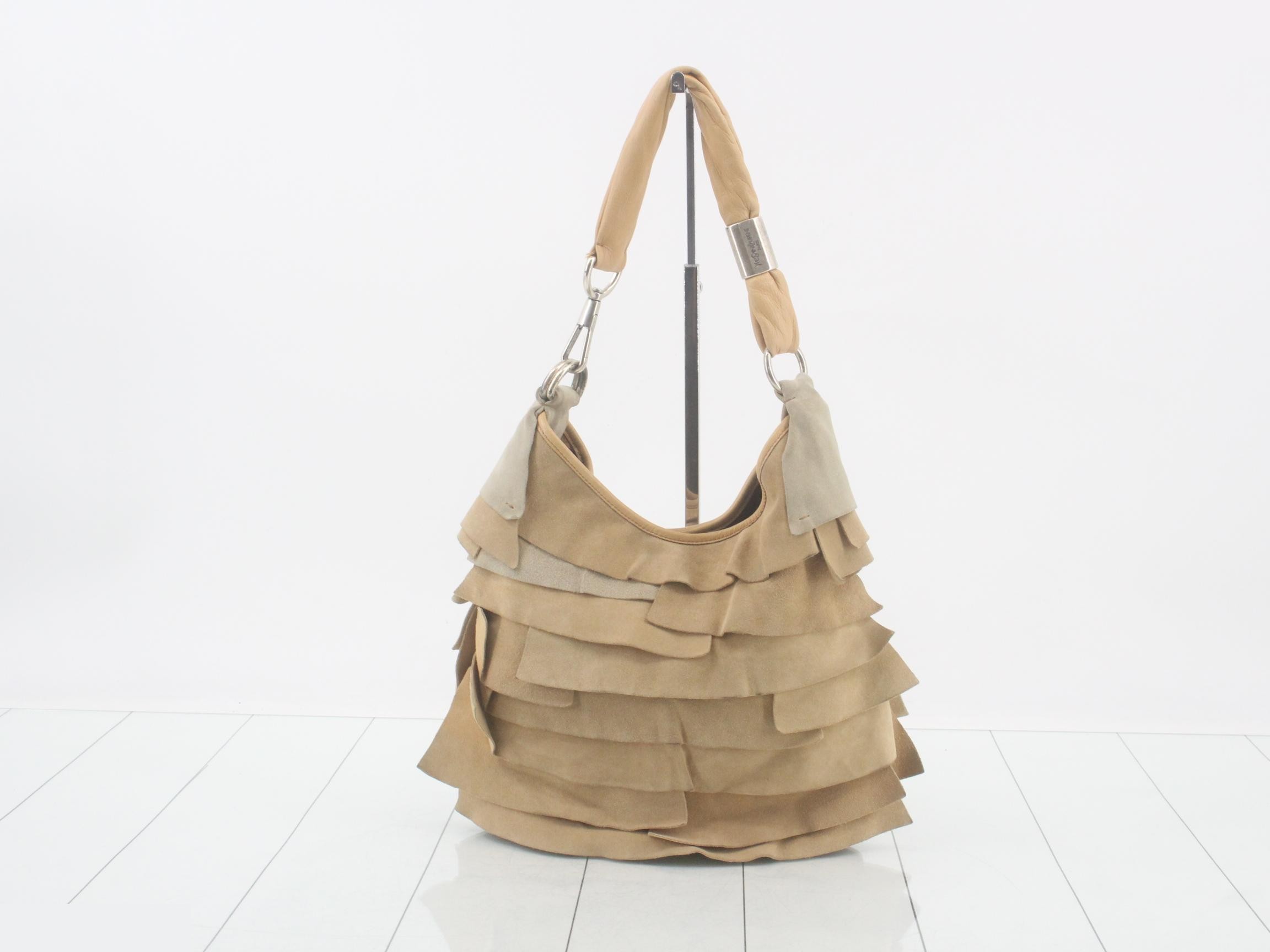 Saint-Tropez suede handbag — view 2