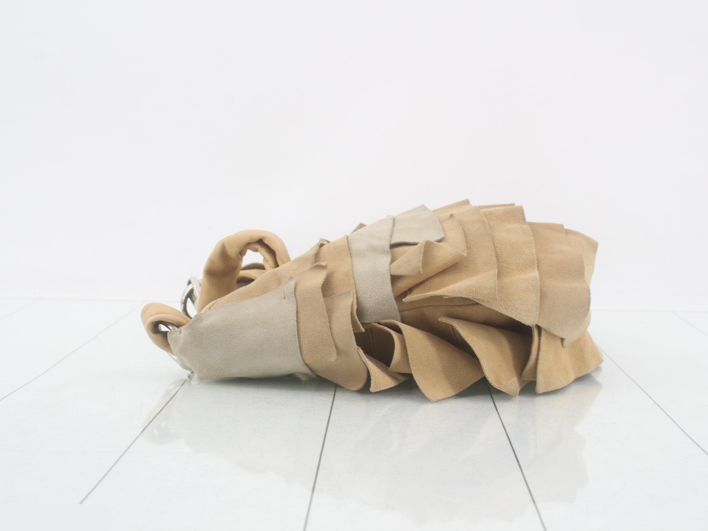 Saint-Tropez suede handbag — view 4