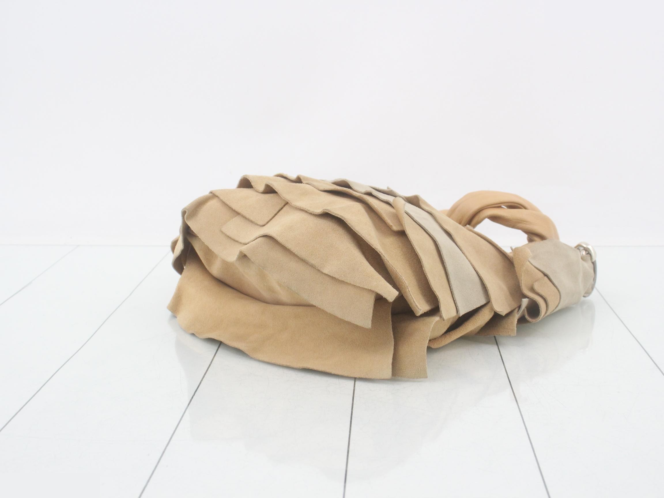 Saint-Tropez suede handbag — view 6