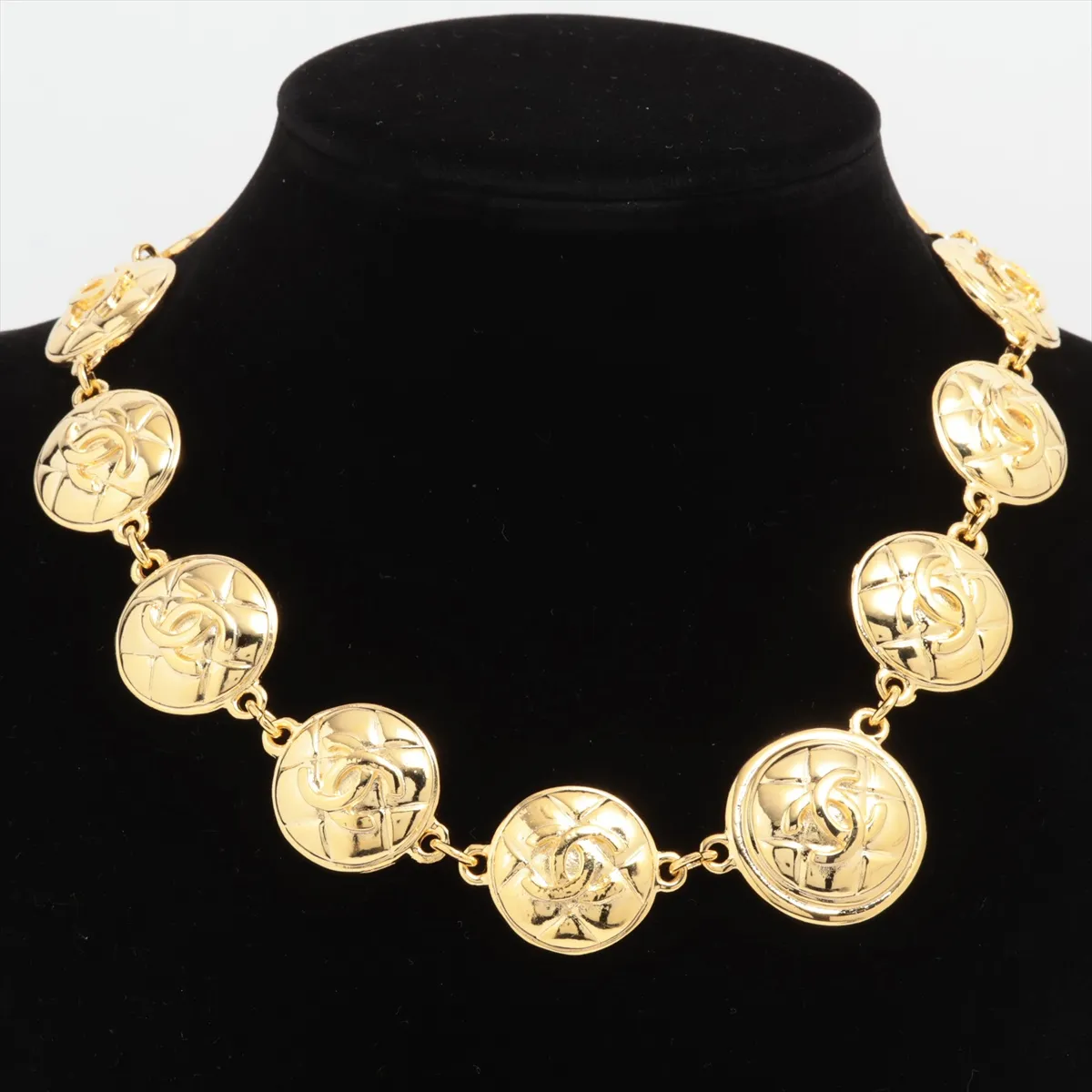 Cocomark Necklace GP Gold Replating External Processing — view 5