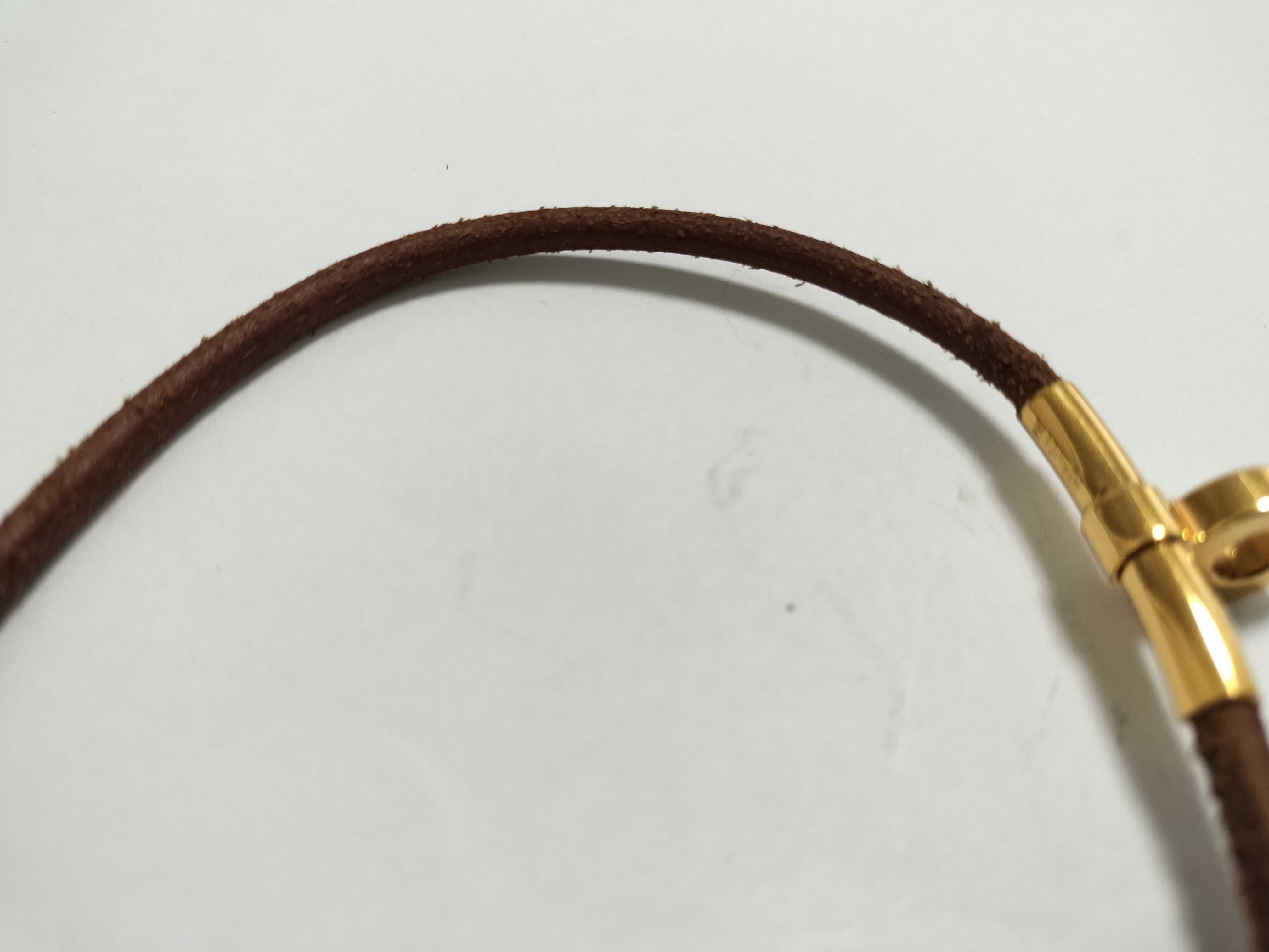 leather choker necklace — view 7