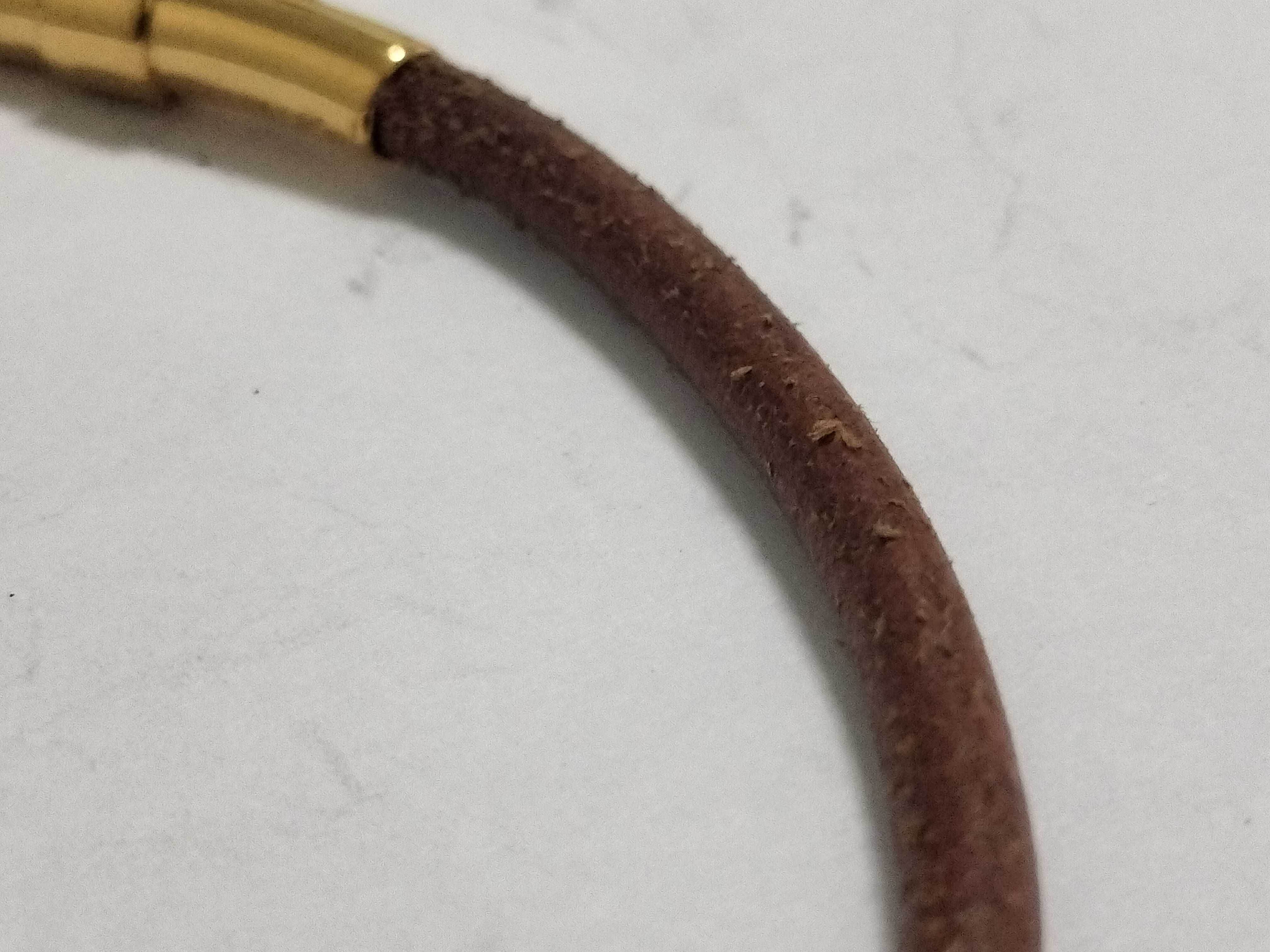 leather choker necklace — view 10