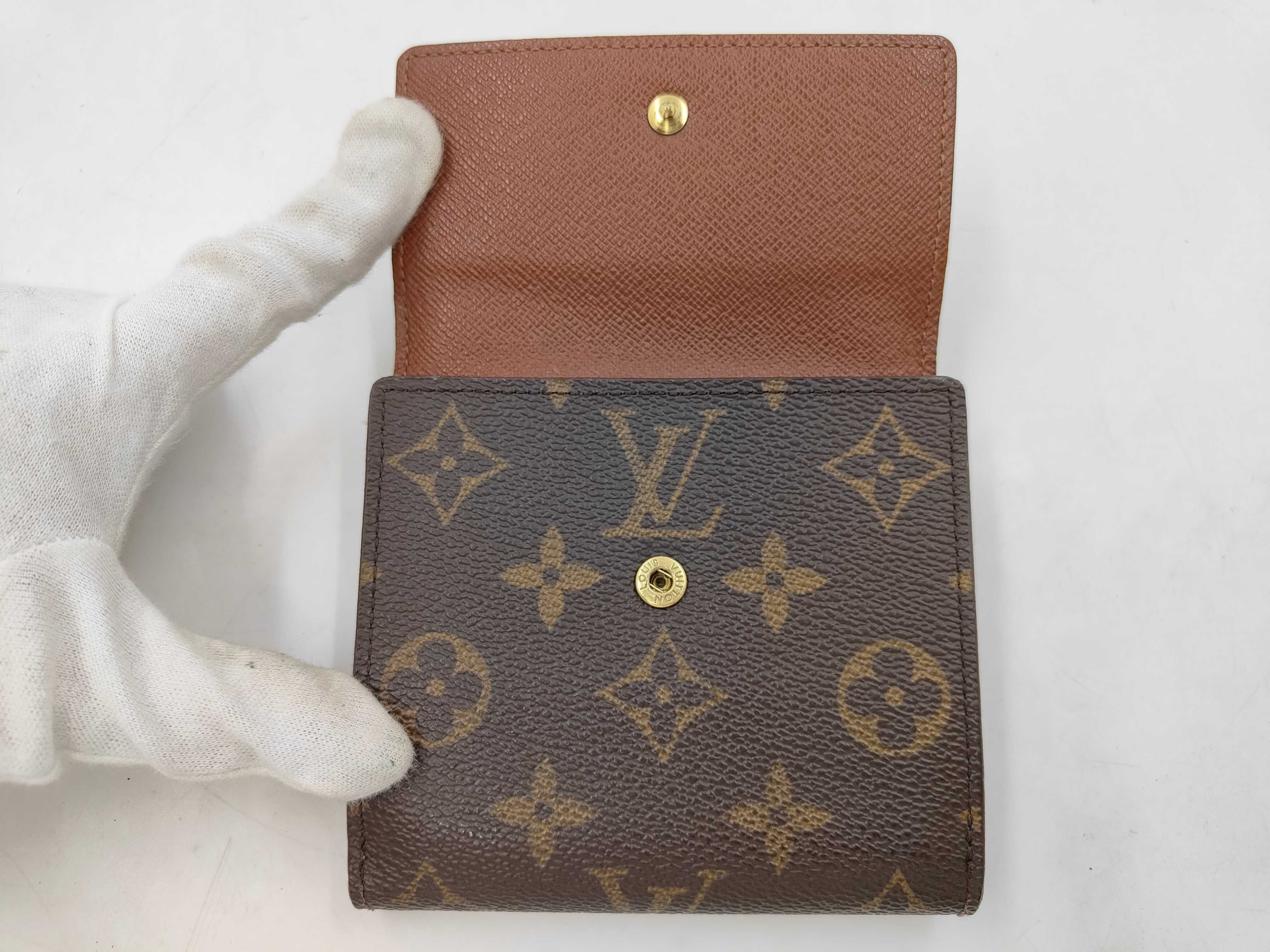 Monogram Double Snap Compact Wallet — view 3