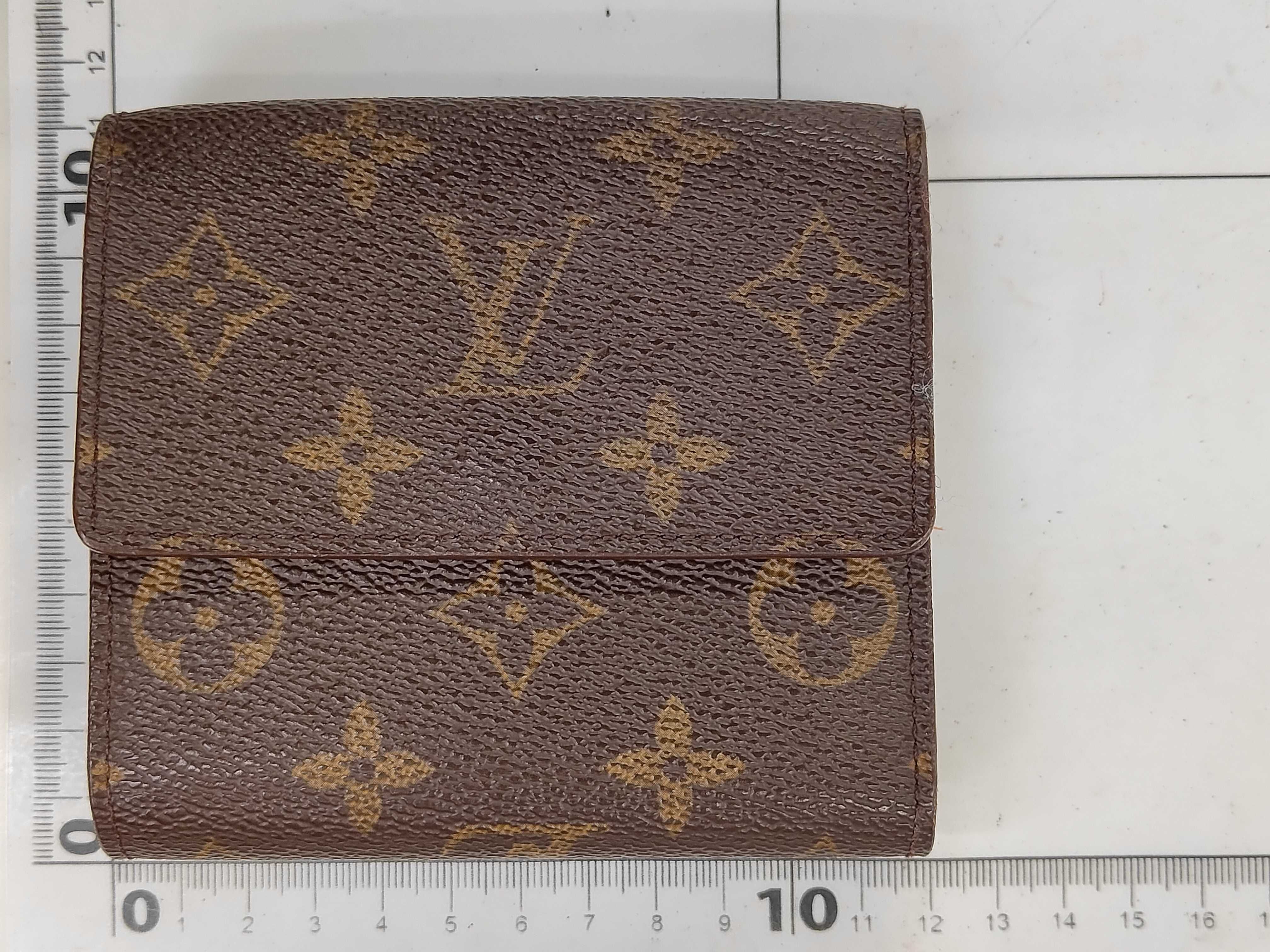 Monogram Double Snap Compact Wallet — view 8