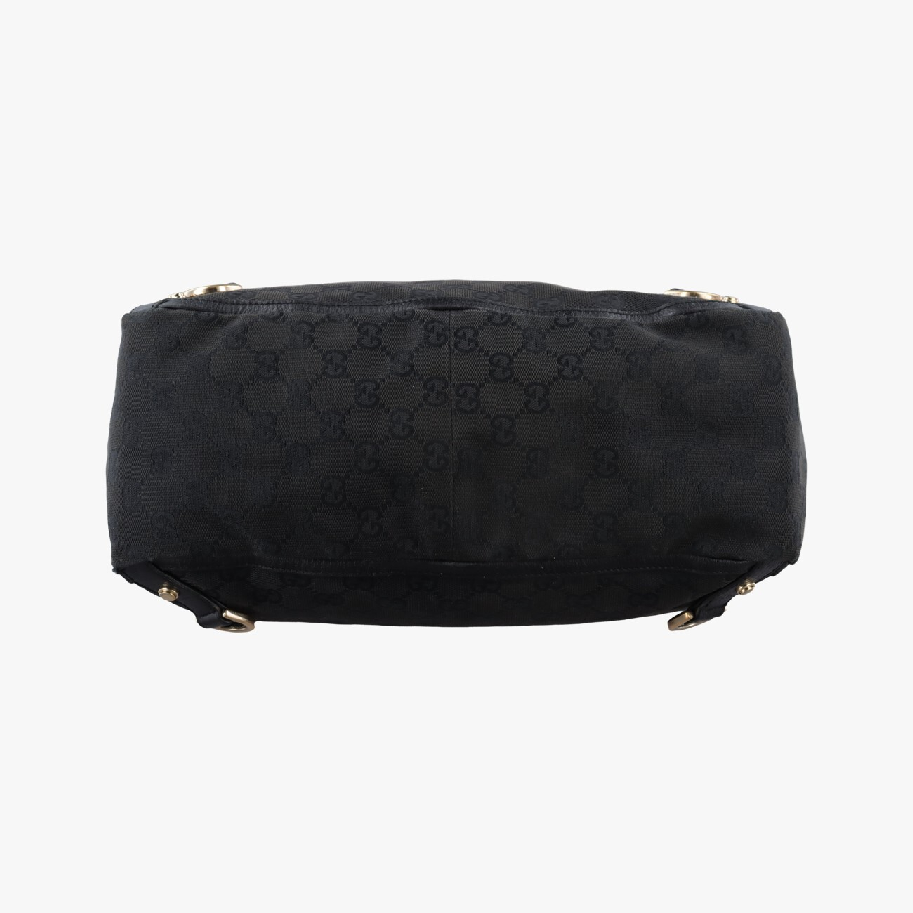 Abbey Black Canvas x Leather Handbag 130733 — view 3