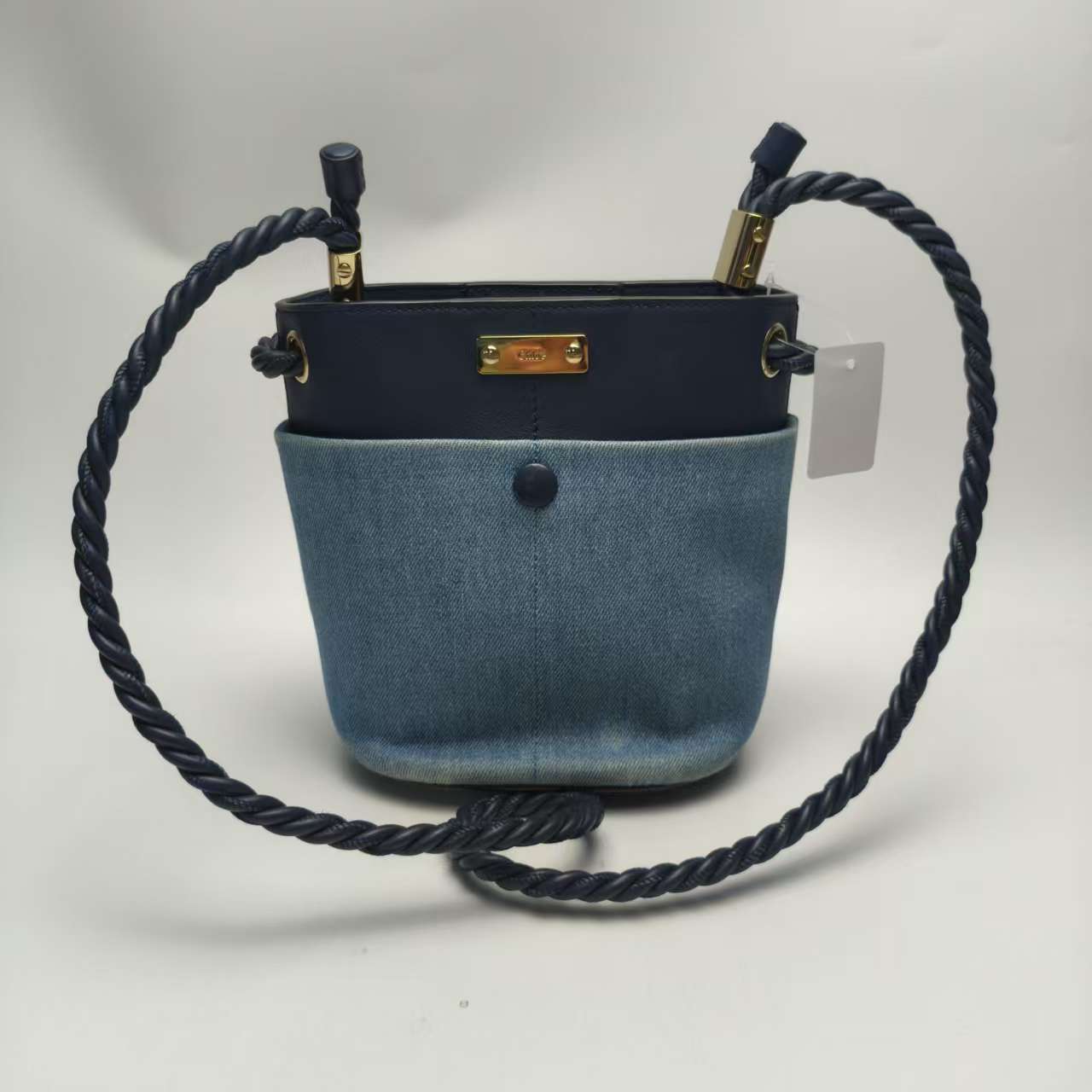 【*Shipped from: China*】Chloe denim shoulder bag — view 3