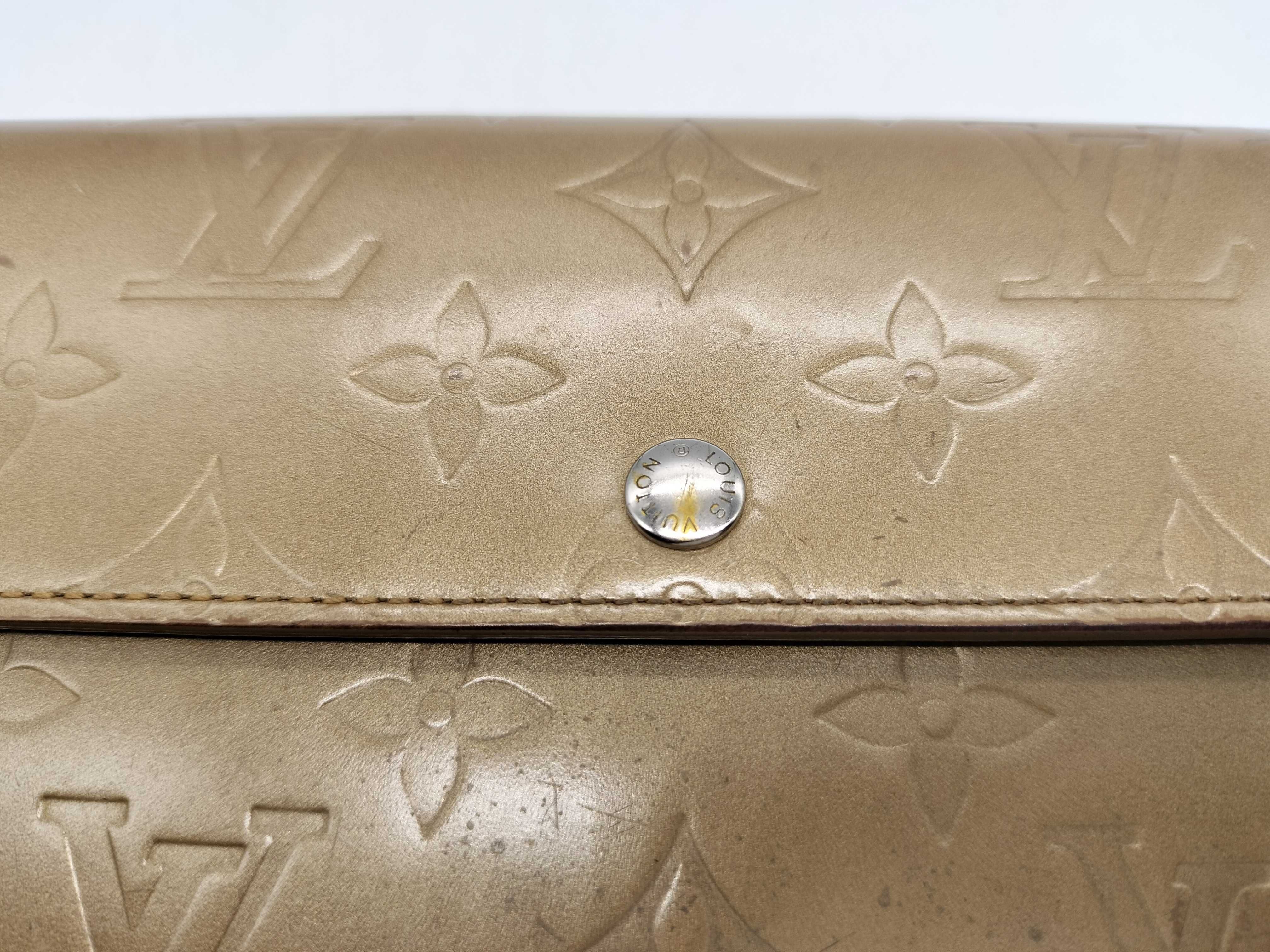Monogram Matte Sarah Wallet — view 15