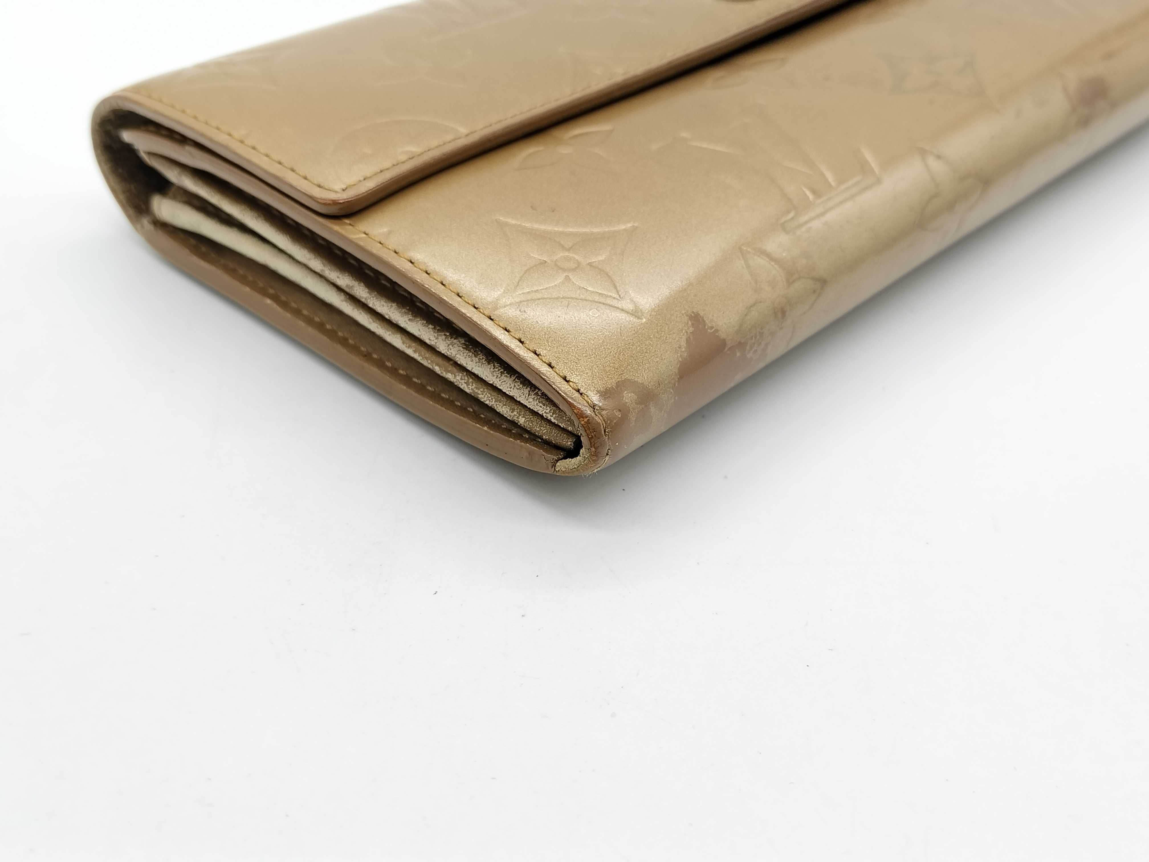 Monogram Matte Sarah Wallet — view 5
