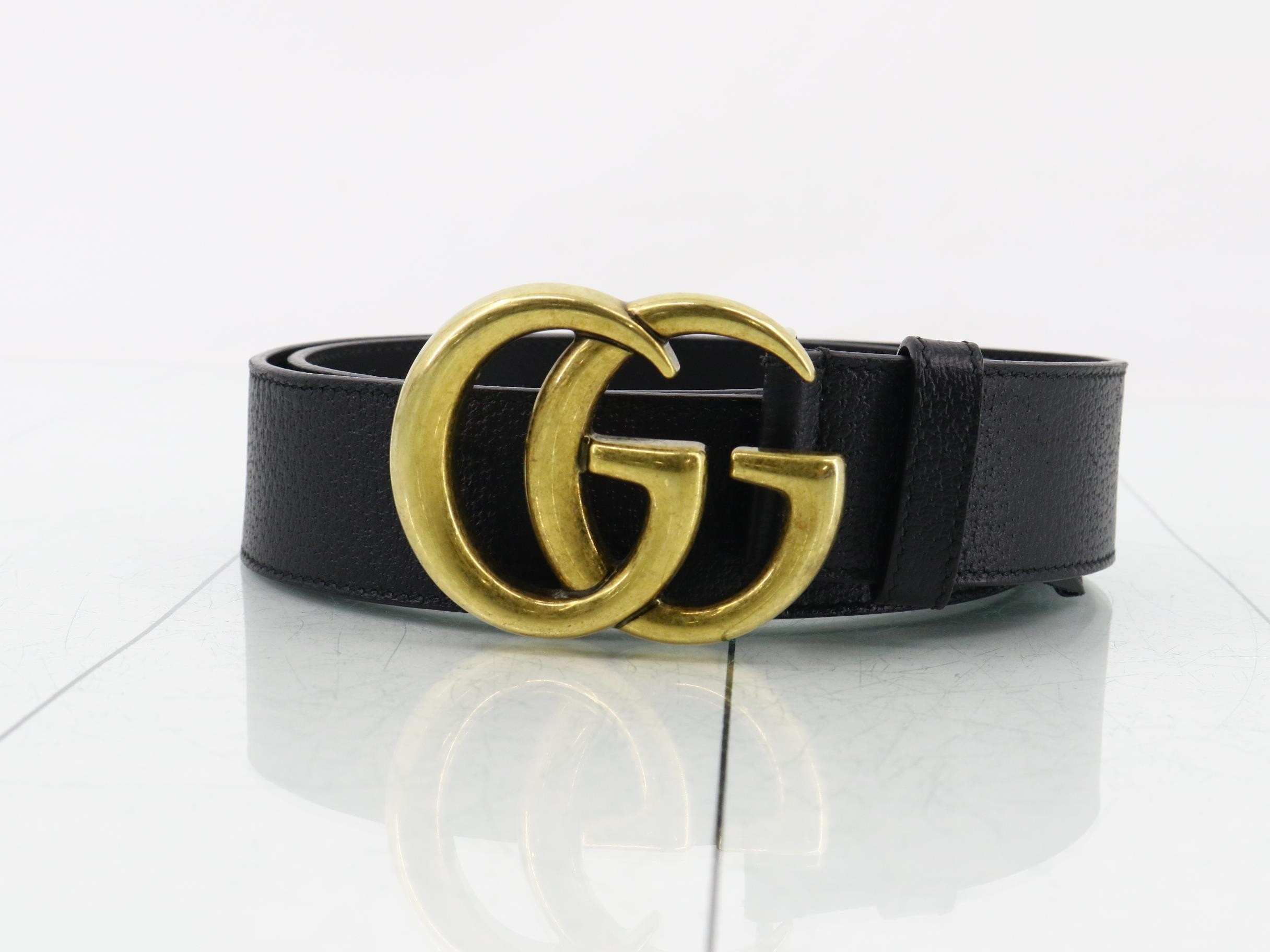 GG Marmont Leather Belt