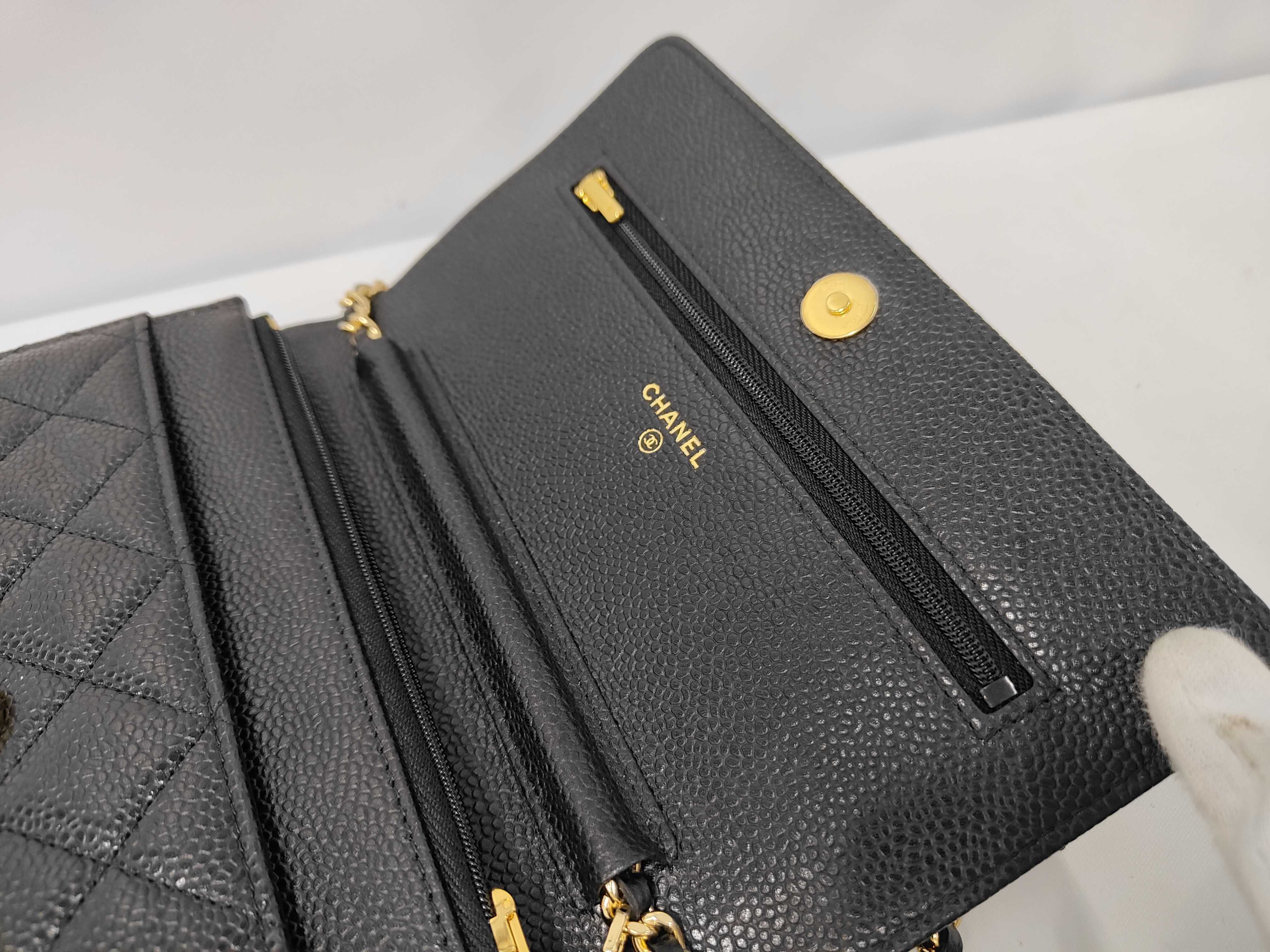 WOC Caviar Skin Shoulder Bag — view 10