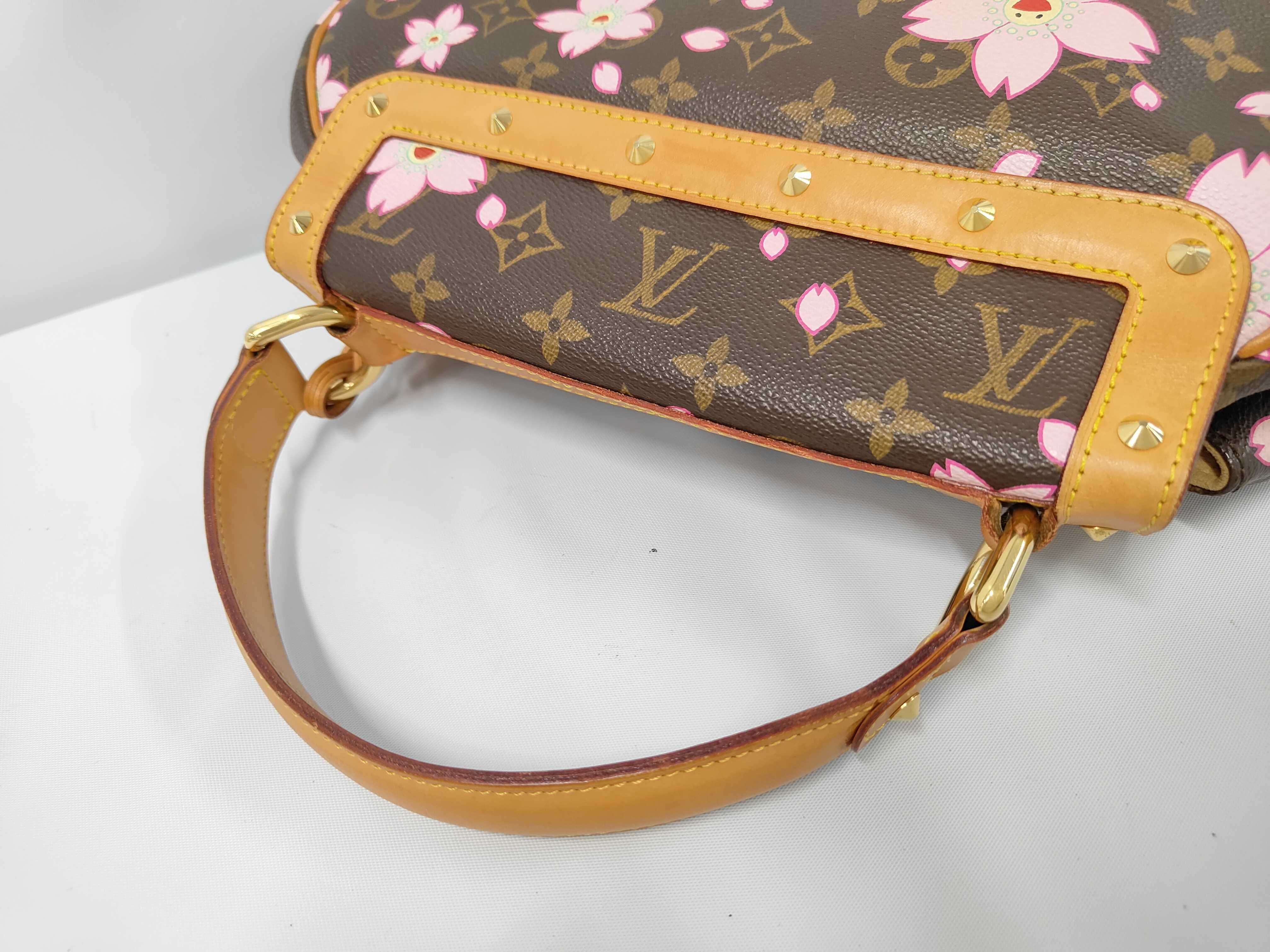 Monogram Cherry Blossom Sac Retro PM Handbag — view 5