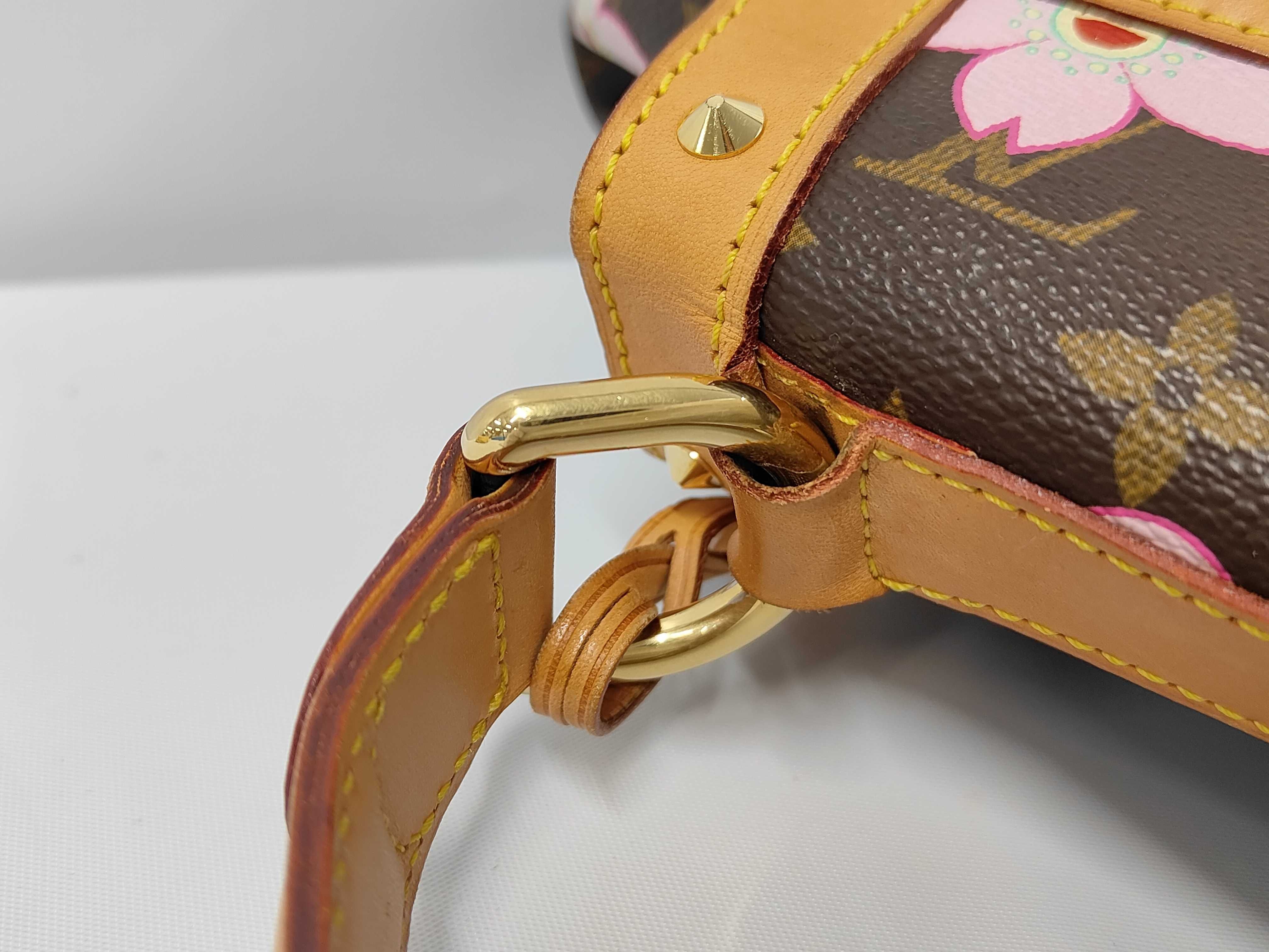 Monogram Cherry Blossom Sac Retro PM Handbag — view 6