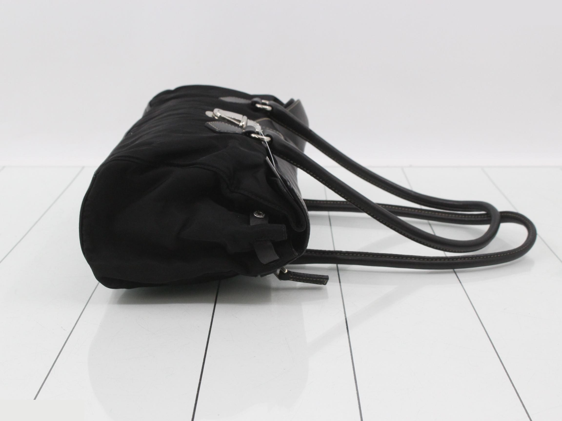 Tessuto Nylon Leather Handbag — view 3