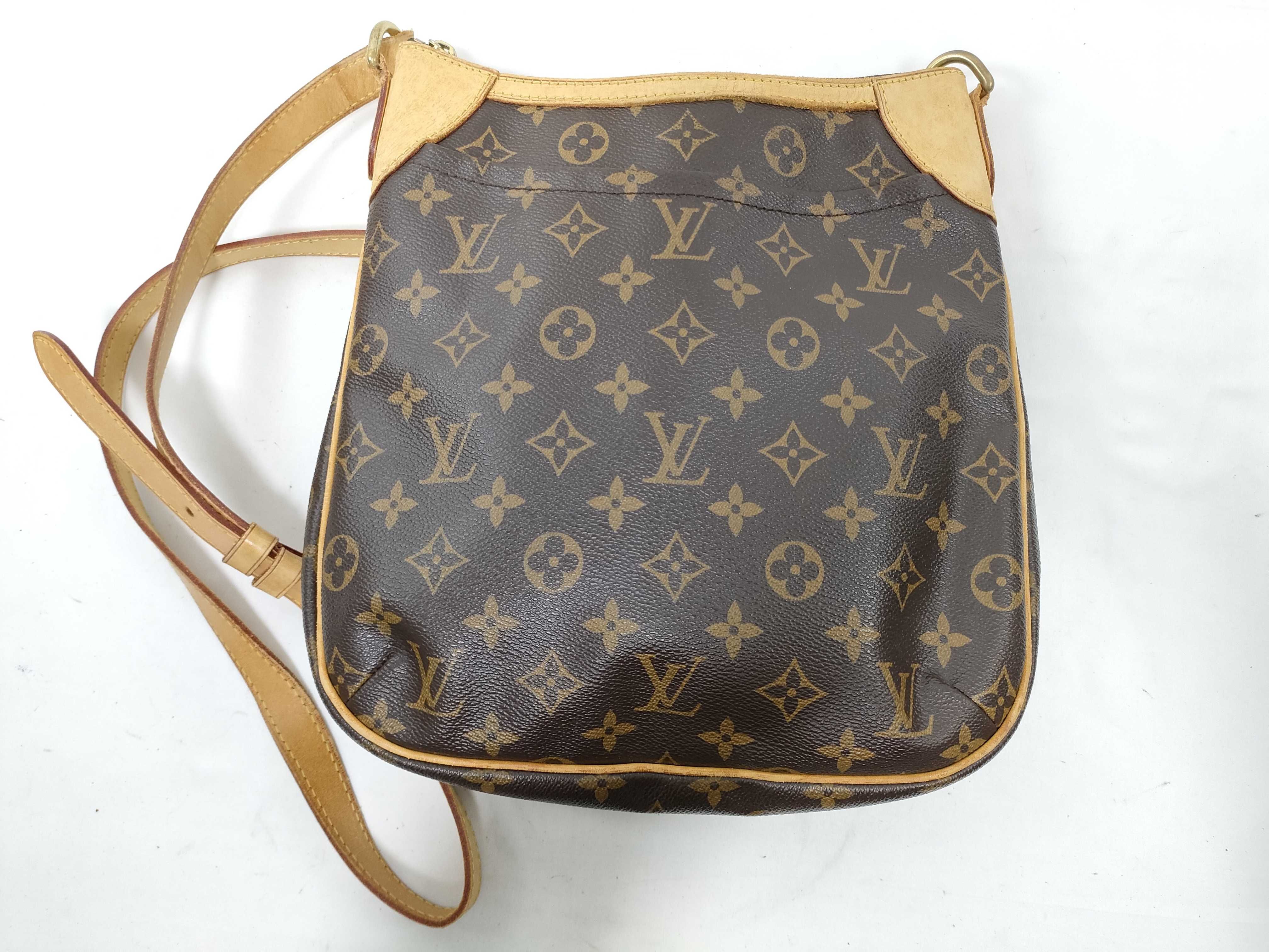 Monogram Odeon PM M56390 CA2101 Brown Shoulder Bag