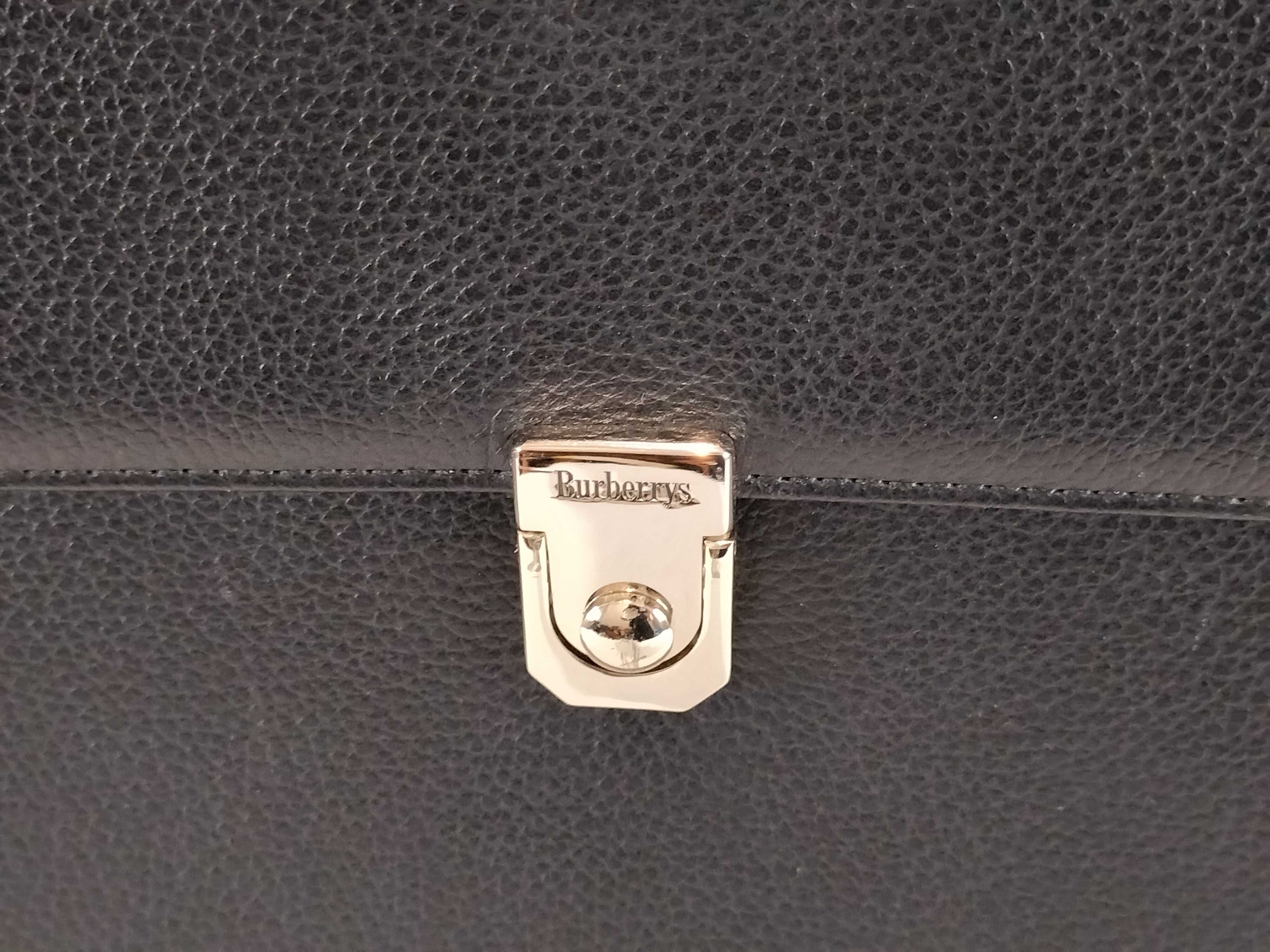 Nova Check Leather 2-Way Business Bag — view 2